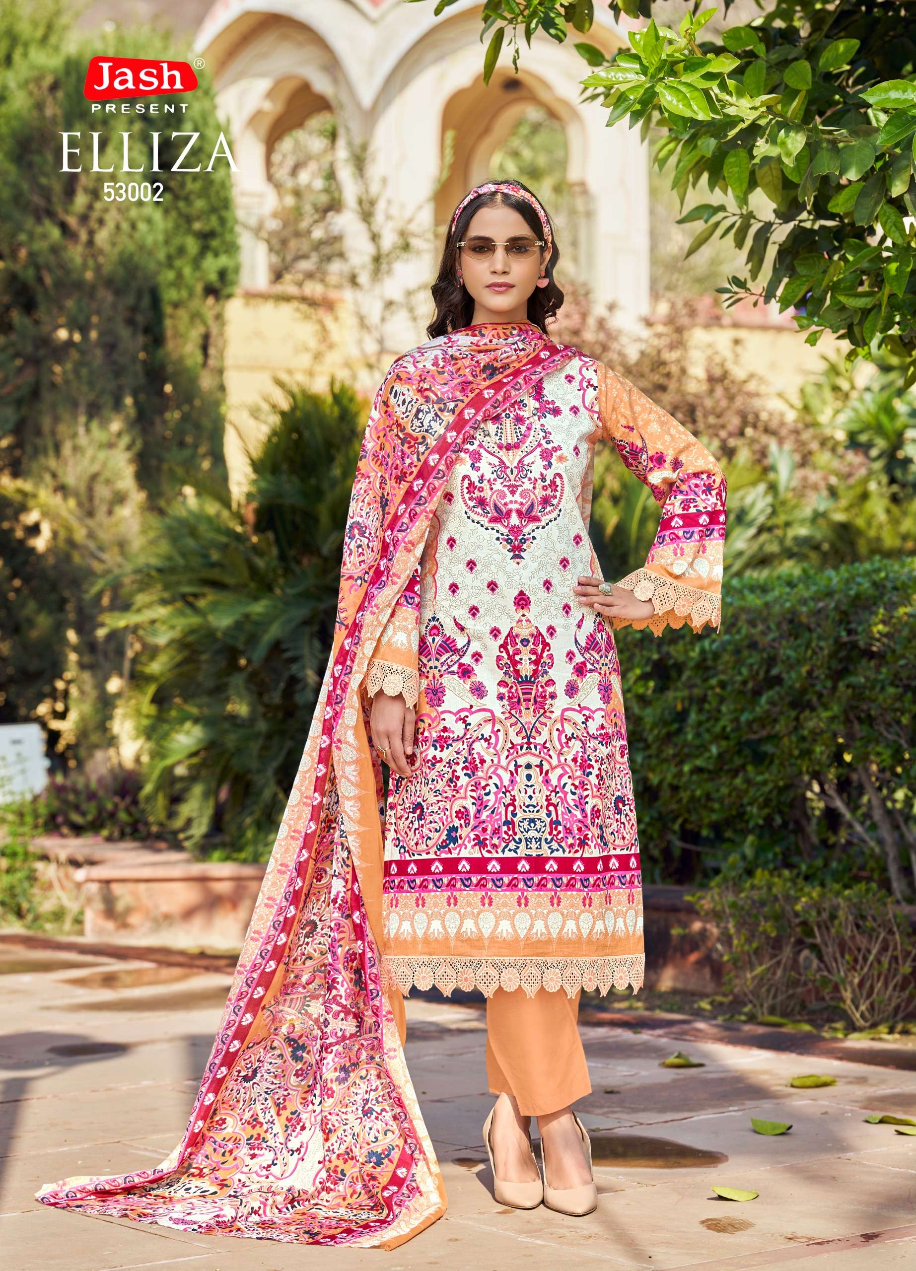 JASH ELLIZA VOL-53 PURE COTTON DRESS MATERIAL AT WHOLESALE PRICE