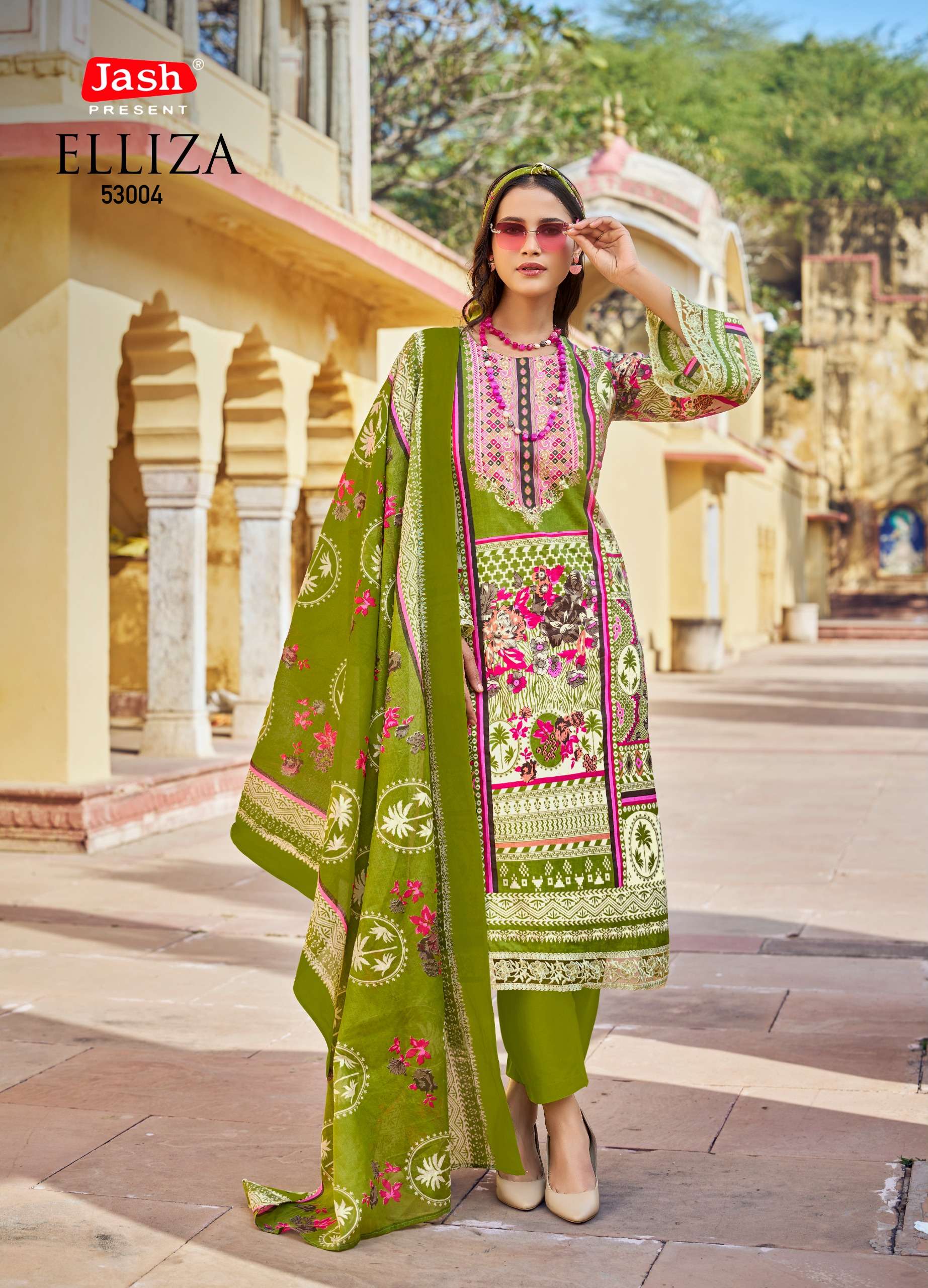 JASH ELLIZA VOL-53 PURE COTTON DRESS MATERIAL AT WHOLESALE PRICE