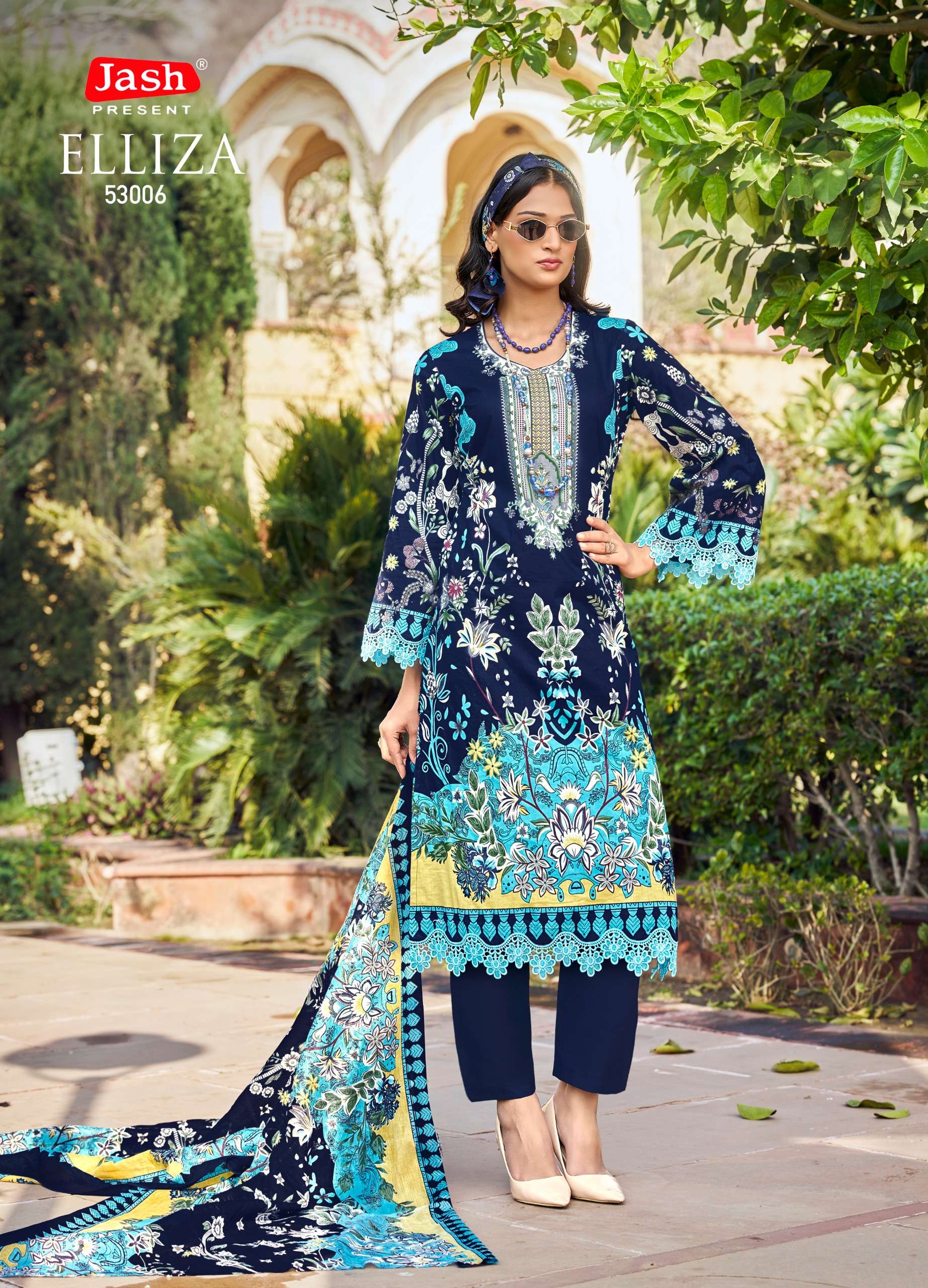 JASH ELLIZA VOL-53 PURE COTTON DRESS MATERIAL AT WHOLESALE PRICE