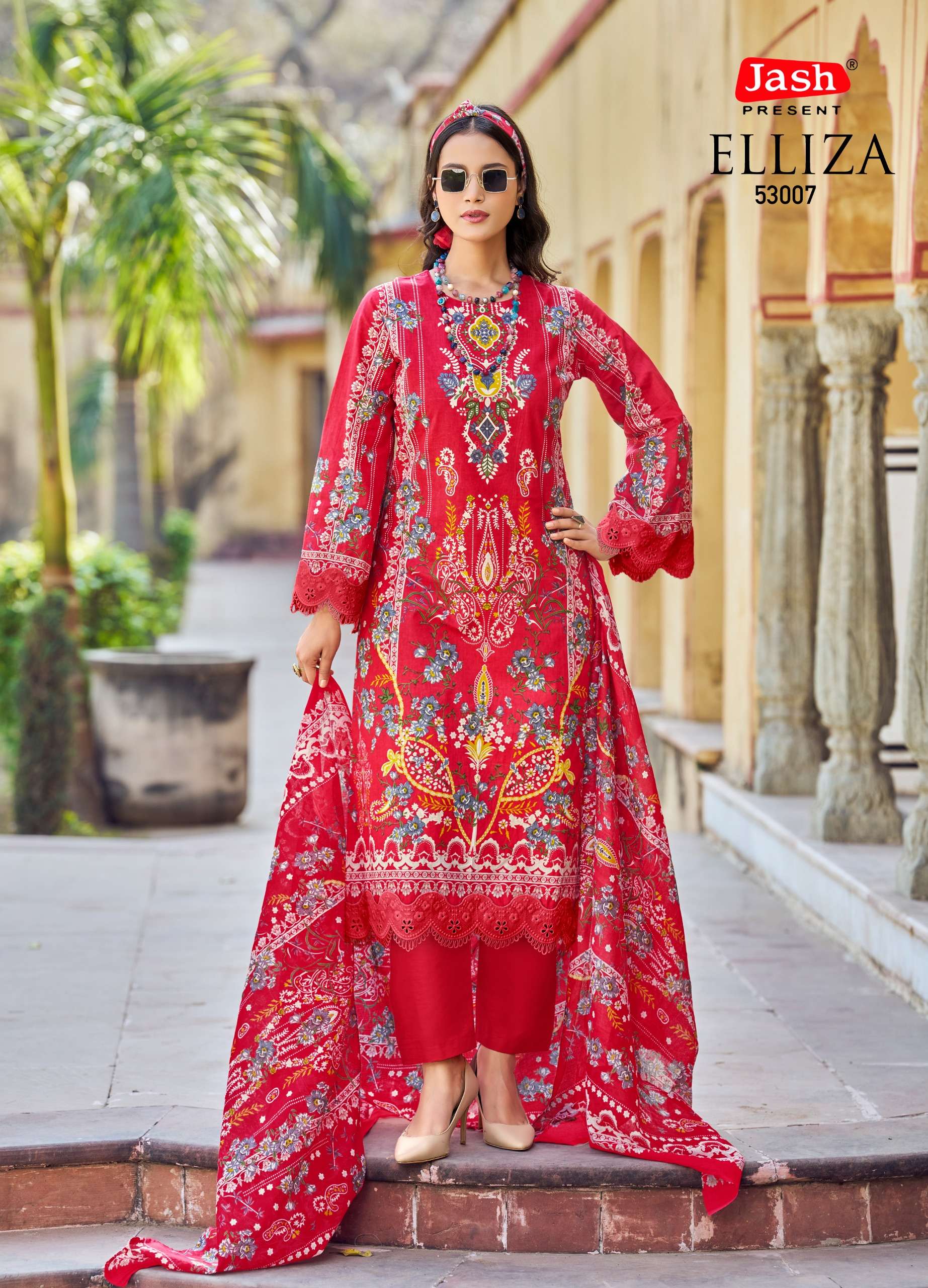 JASH ELLIZA VOL-53 PURE COTTON DRESS MATERIAL AT WHOLESALE PRICE