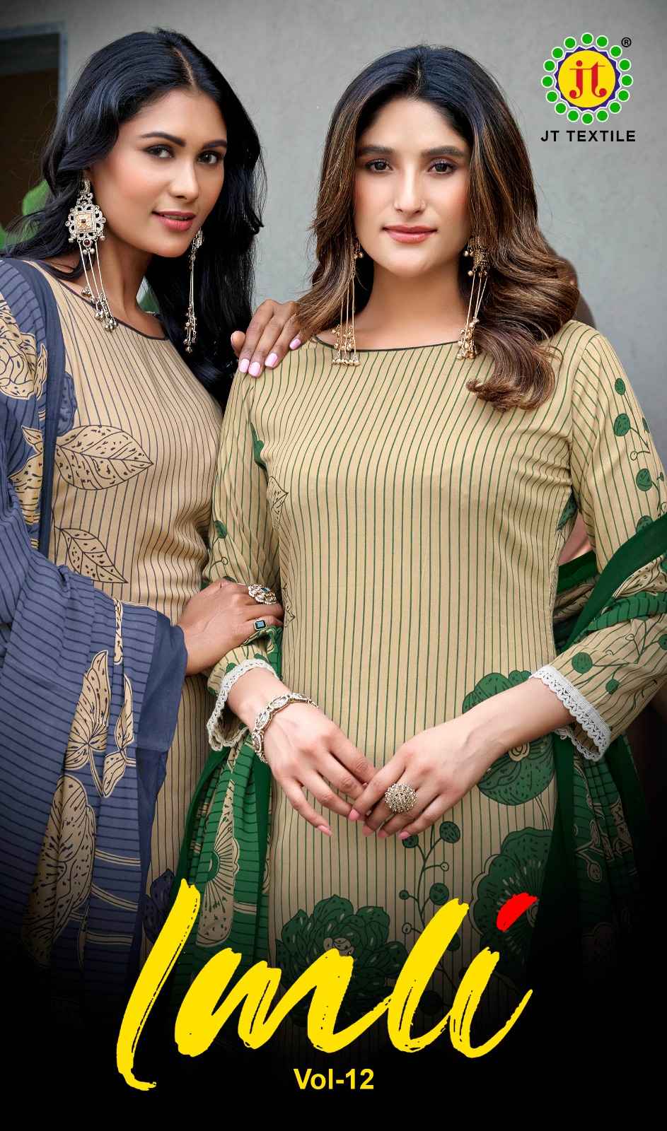 JT IMLI VOL-12 RAYON FABRIC WITH GOLD PRINT DRESS MATERIAL AT WHOLESALE PRICE