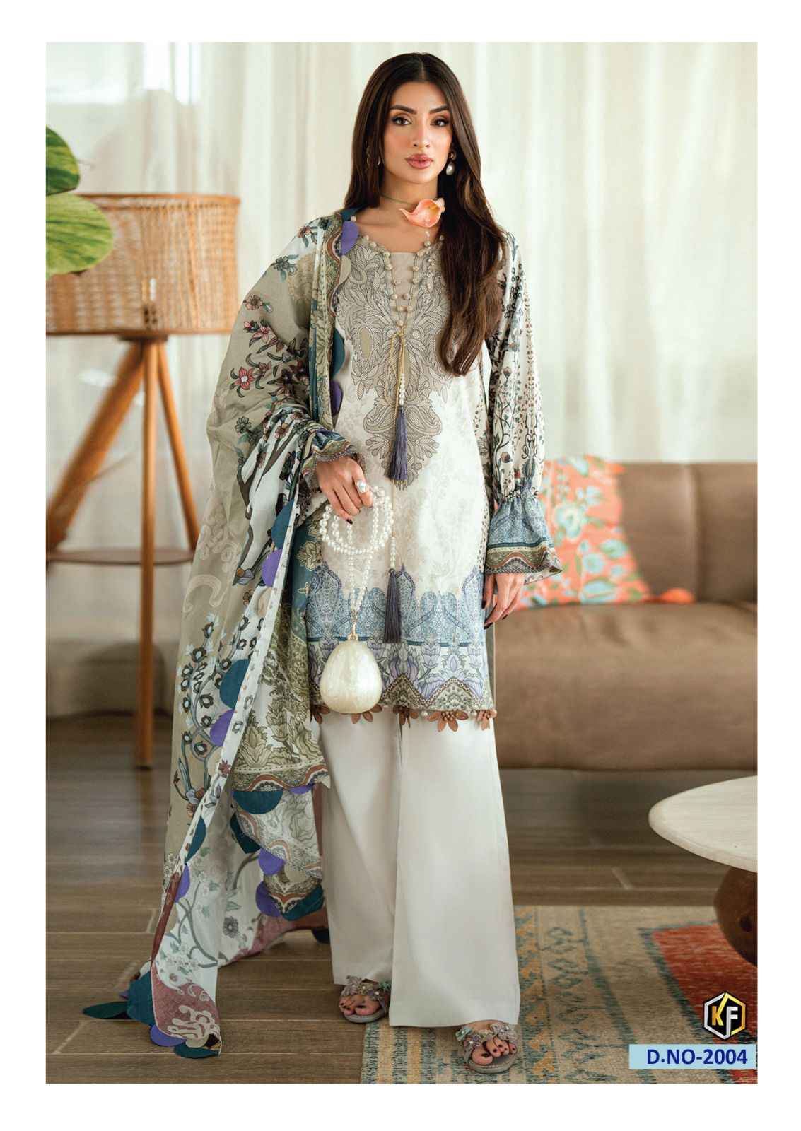 KEVAL DASTAK VOL-2 LAWN COTTON PRINTED DRESS MATERIAL AT WHOLESALE PRICE