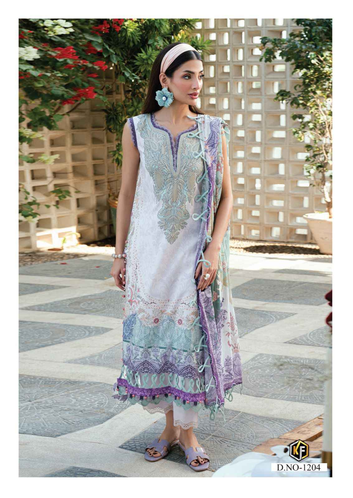 KEVAL KANEEZ VOL-12 HEAVY LAWN COTTON PRINTED DRESS MATERIAL AT WHOLESALE PRICE