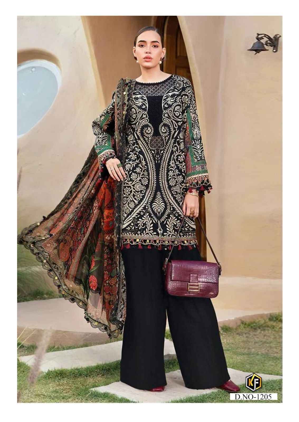 KEVAL KANEEZ VOL-12 HEAVY LAWN COTTON PRINTED DRESS MATERIAL AT WHOLESALE PRICE
