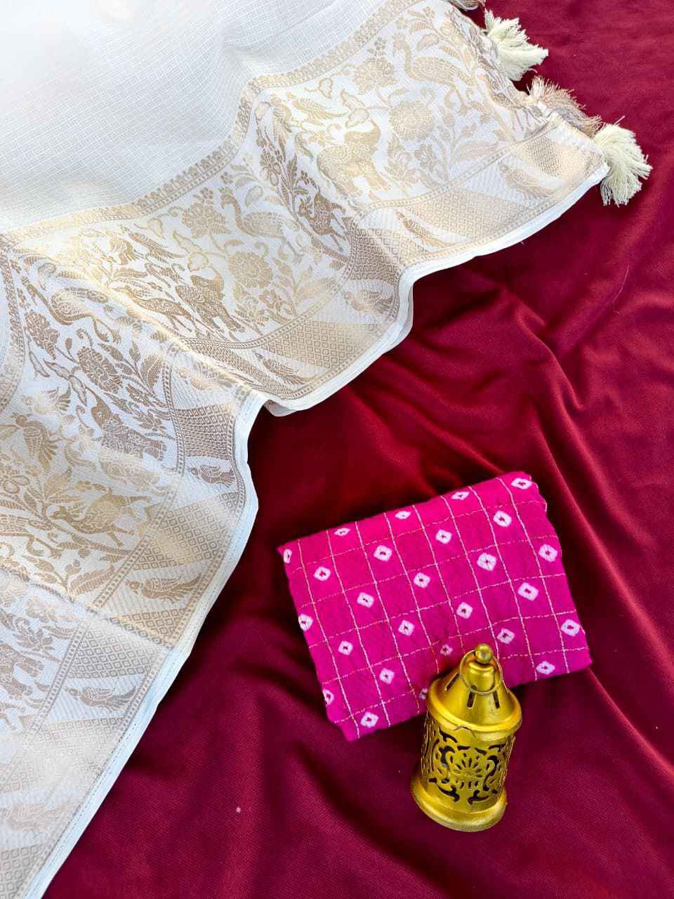 PURE KOTA SAREE WEVAING BORDER SAREE AT WHOLESALE PRICE