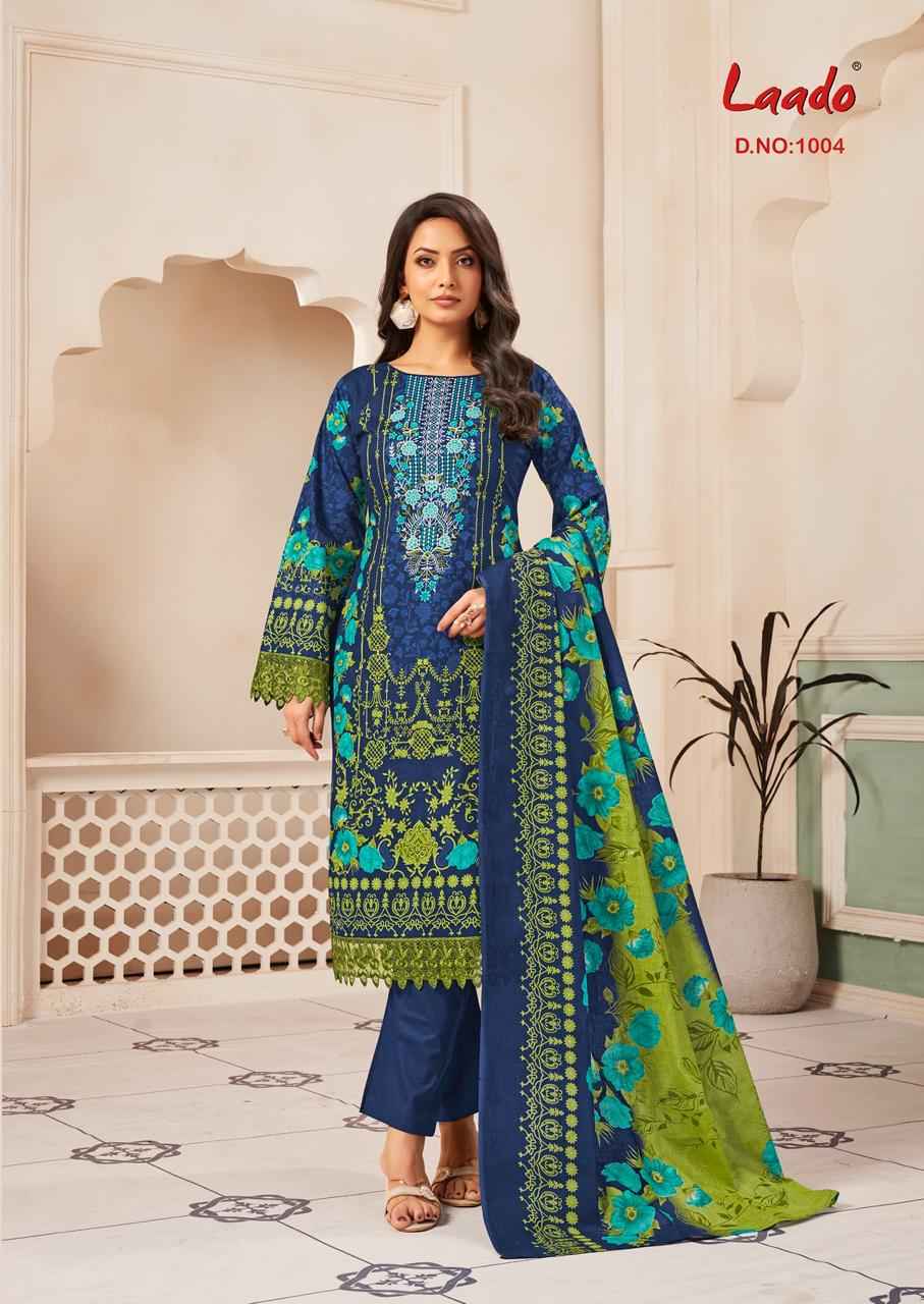 LAADO INNAYAT VOL-01 PURE COTTON PRINTED DRESS MATERIAL AT WHOLESALE PRICE