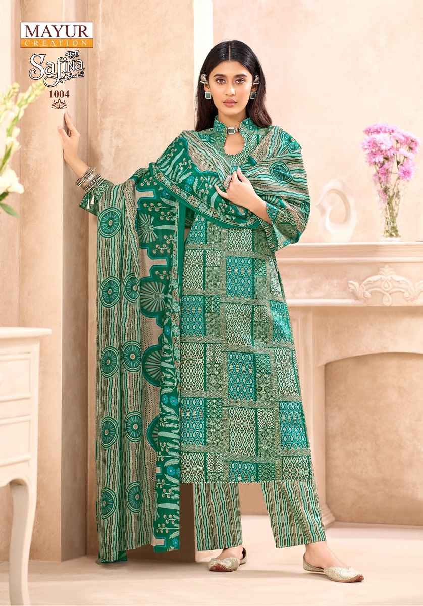 MAYUR CREATION SANA SAFINA VOL- 1 KARACHI COTTON READYMADE SUIT AT WHOLESALE PRICE