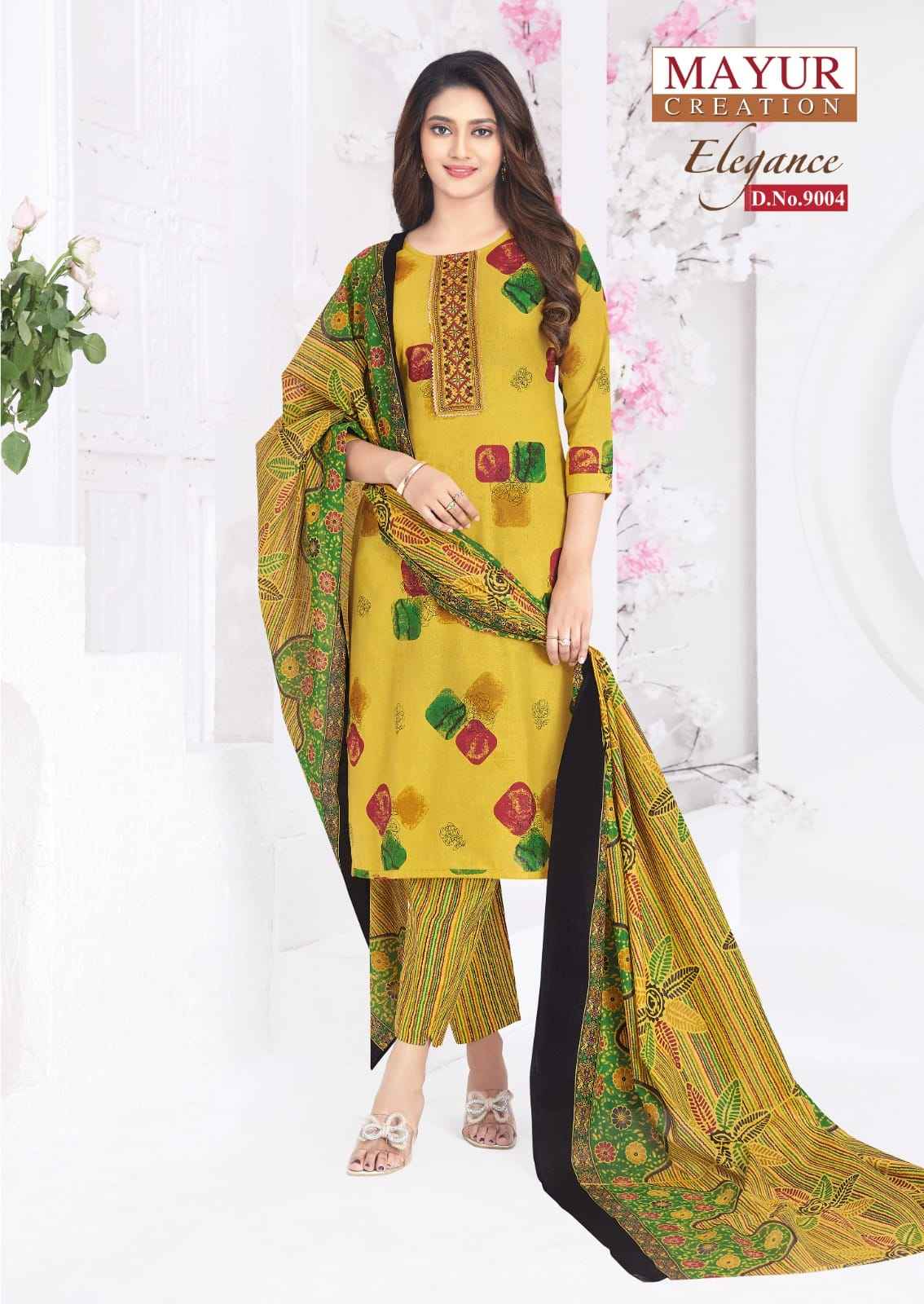 MAYUR ELEGANCE VOL-9 PURE COTTON PRINTED READYMADE SUIT AT WHOLESALE PRICE