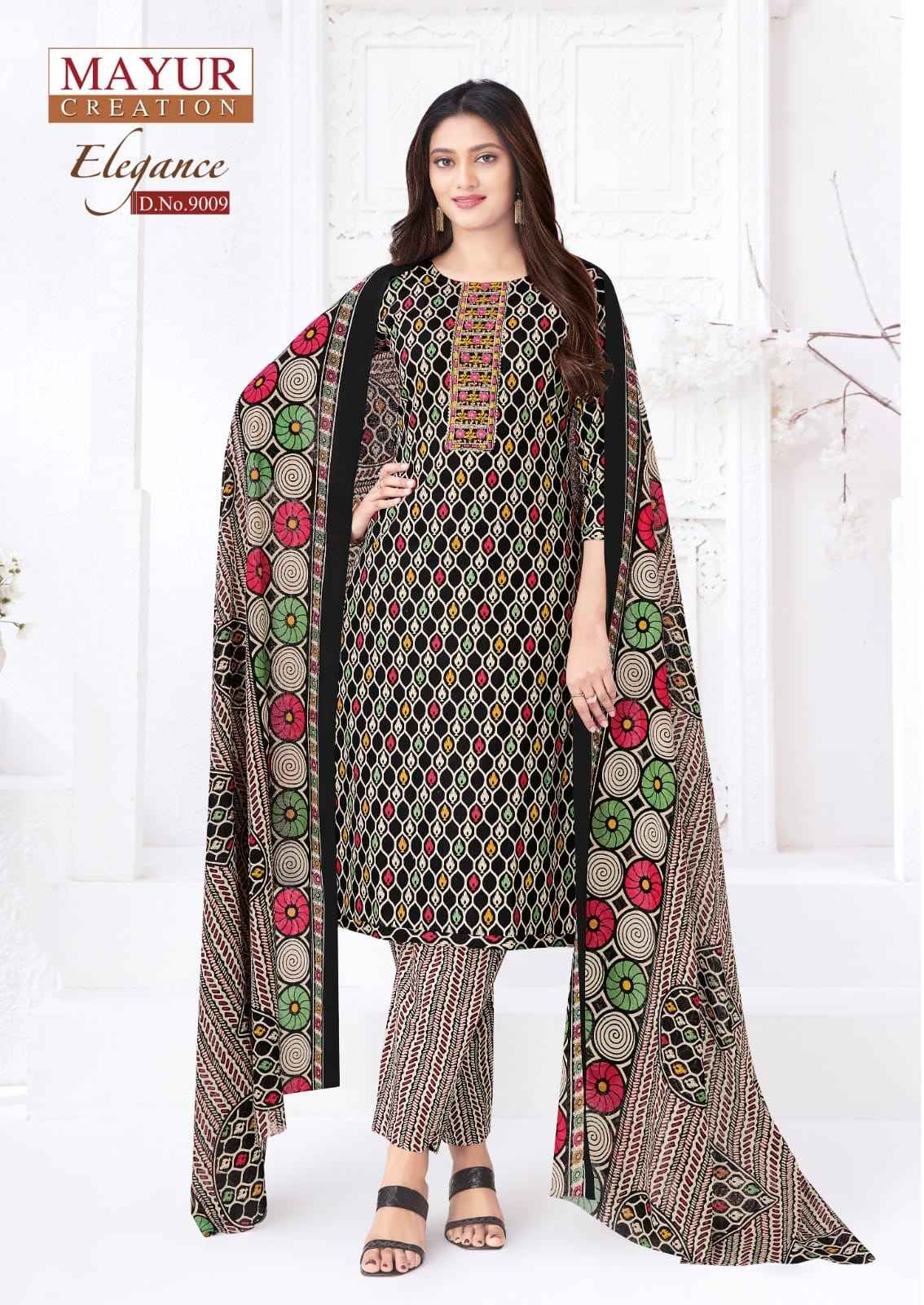 MAYUR ELEGANCE VOL-9 PURE COTTON PRINTED READYMADE SUIT AT WHOLESALE PRICE