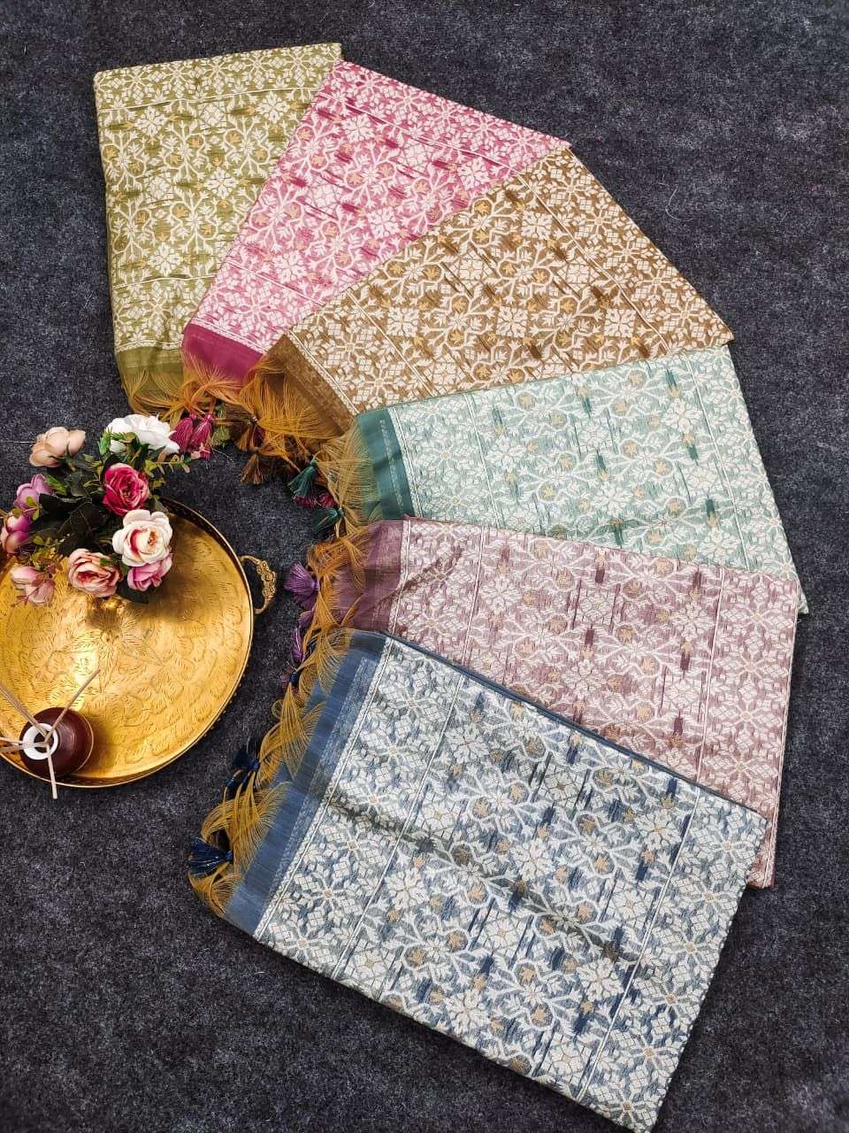 PREMIUM SOFT CHANDERI COTTON JAMDANI PATTERN WEAVING SAREE AT WHOLESALE PRICE