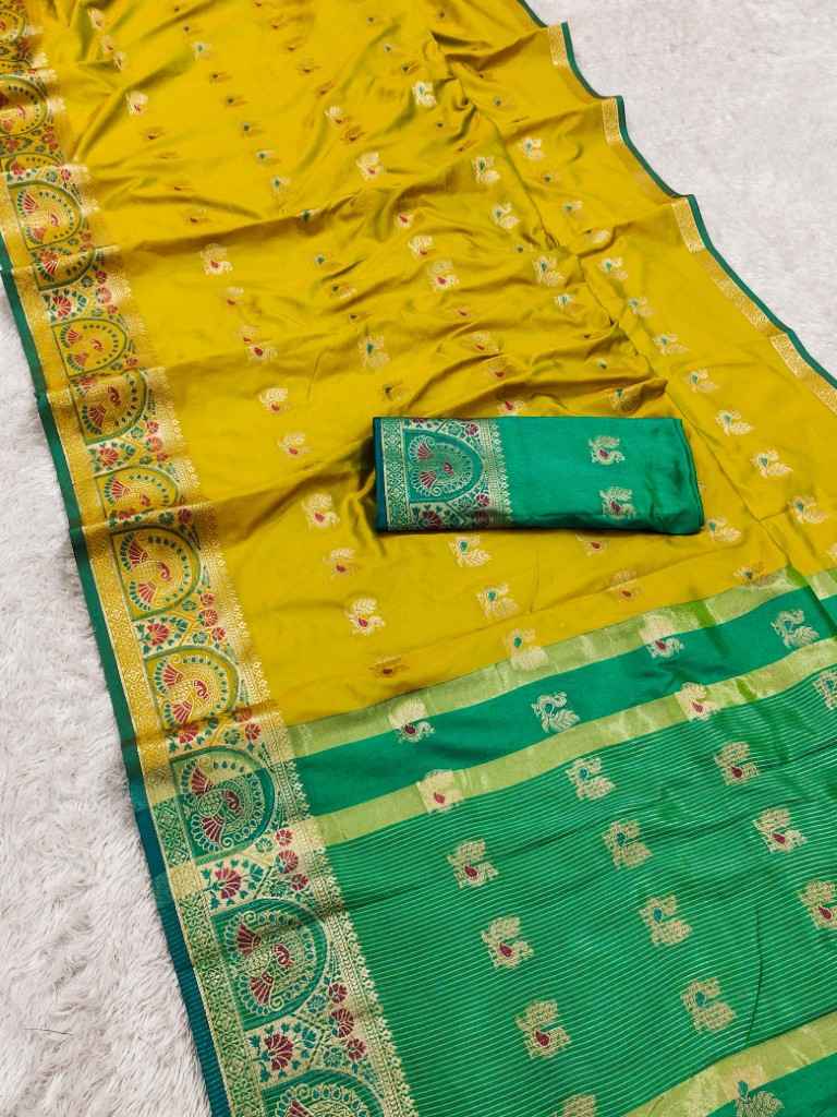 PREMIUM SOFT SILK TRADITIONAL ZARI WOVEN SAREE AT WHOLESALE PRICE