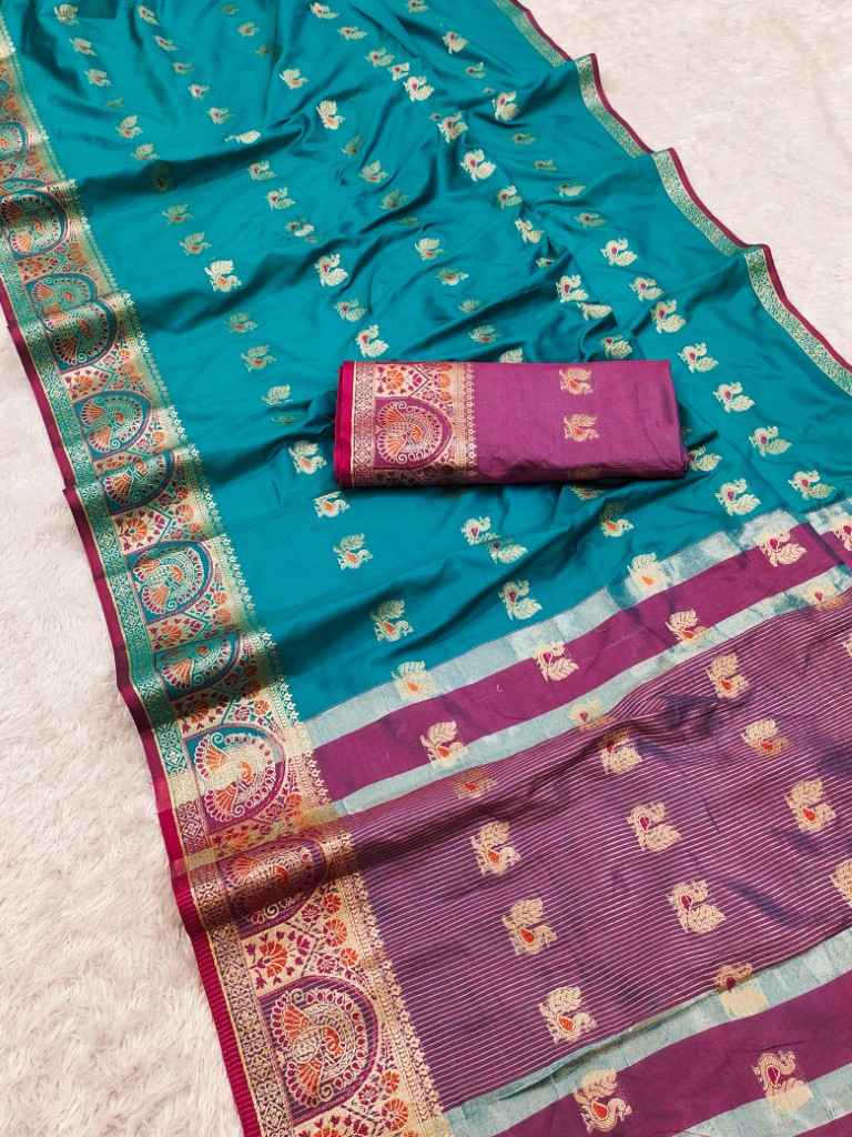 PREMIUM SOFT SILK TRADITIONAL ZARI WOVEN SAREE AT WHOLESALE PRICE