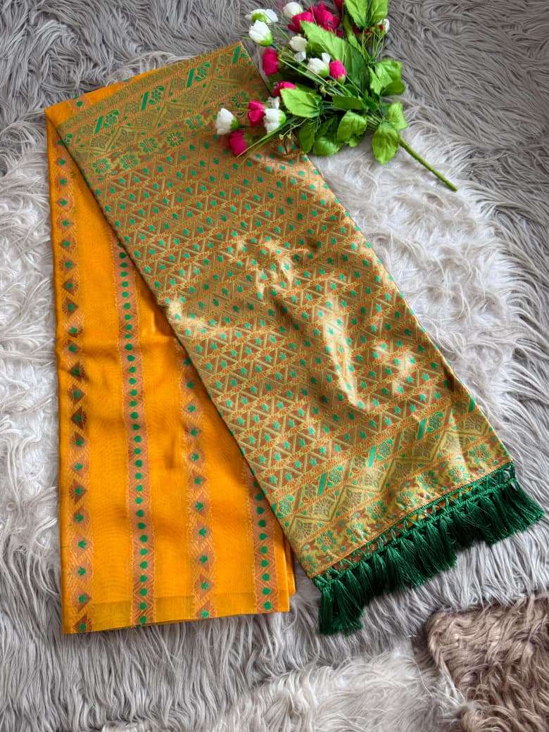 PURE MYSORE SILK RICH ZARI WOVEN SAREE AT WHOLESALE PRICE