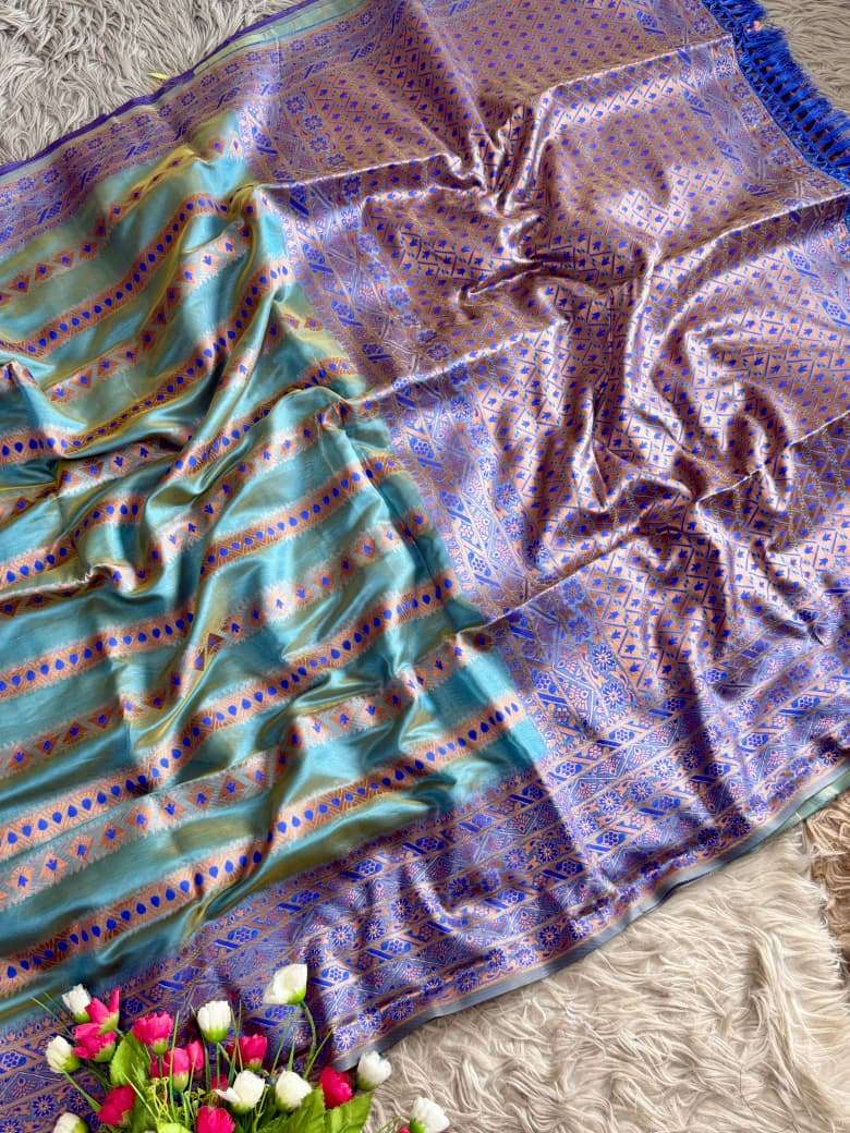PURE MYSORE SILK RICH ZARI WOVEN SAREE AT WHOLESALE PRICE