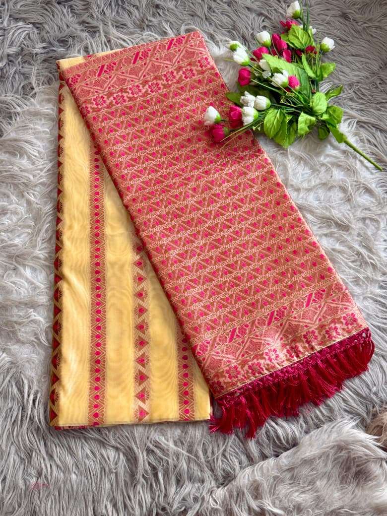 PURE MYSORE SILK RICH ZARI WOVEN SAREE AT WHOLESALE PRICE