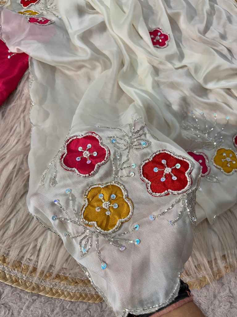 SOFT SHINE RANGOLI SILK PREMIUM HANDWORK SAREE AT WHOLESALE PRICE