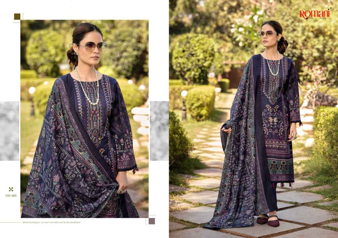 ROMANI BIN KAREEM VOL-3 SOFT COTTON DIGITAL STYLE PRINTED DRESS MATERIAL AT WHOLESALE PRICE