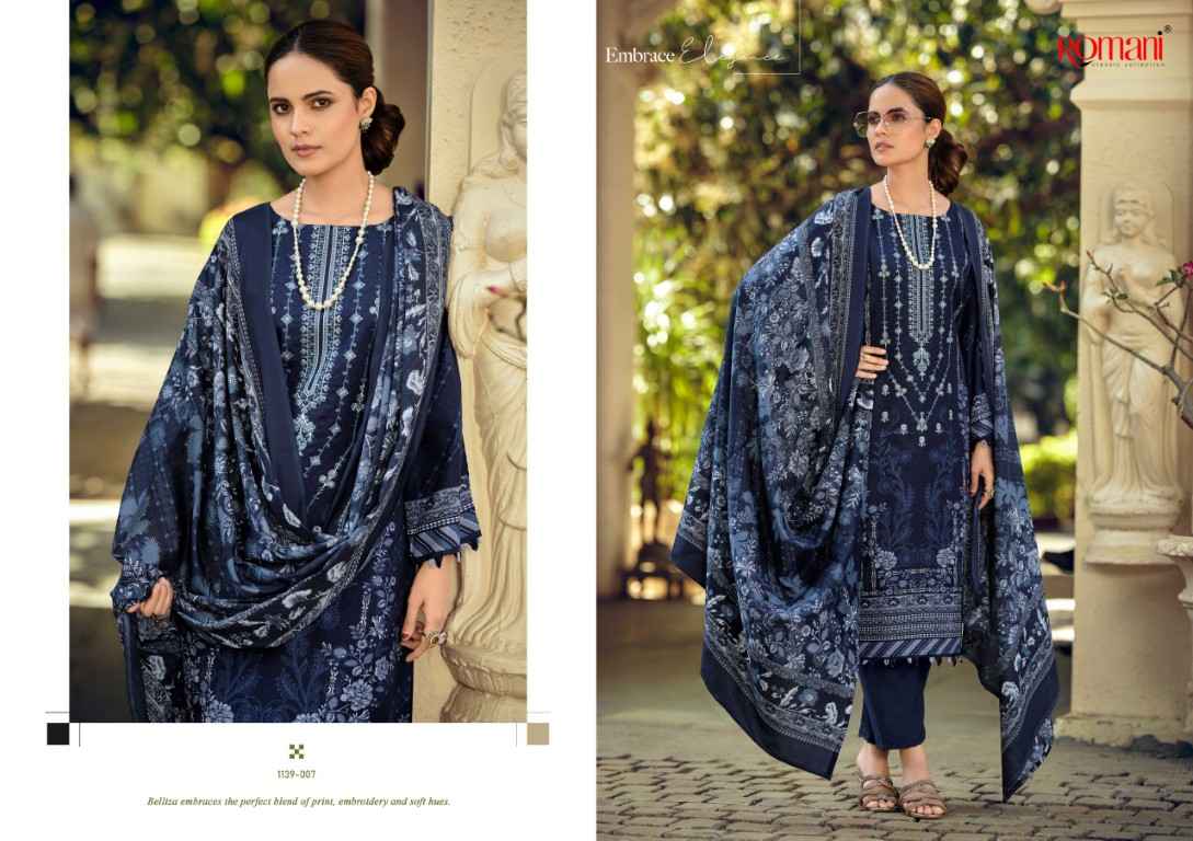 ROMANI BIN KAREEM VOL-3 SOFT COTTON DIGITAL STYLE PRINTED DRESS MATERIAL AT WHOLESALE PRICE