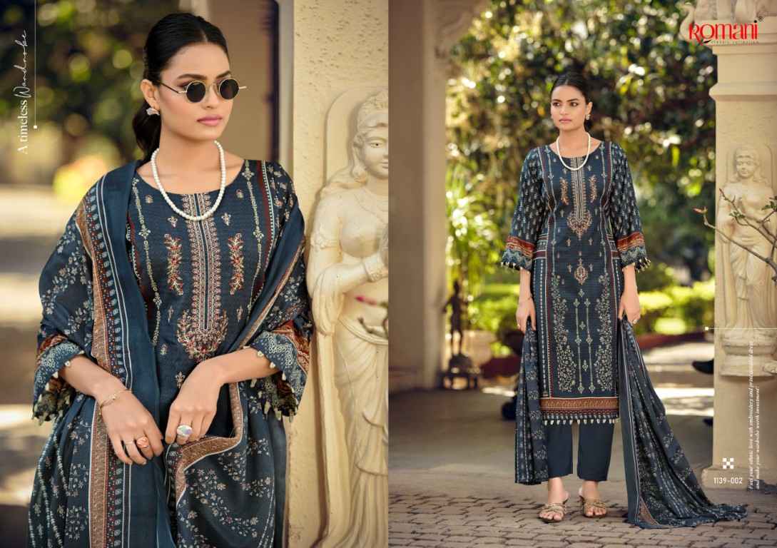 ROMANI BIN KAREEM VOL-3 SOFT COTTON DIGITAL STYLE PRINTED DRESS MATERIAL AT WHOLESALE PRICE