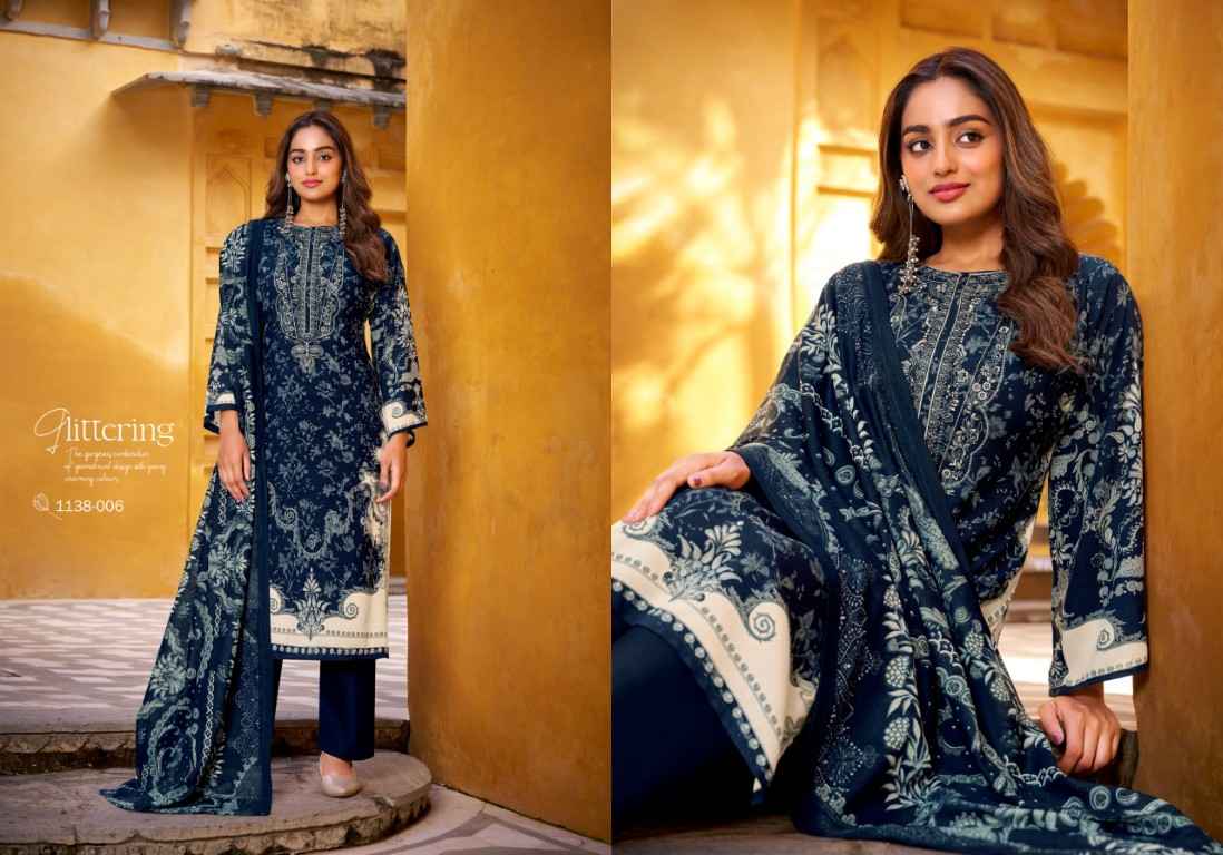 ROMANI NEEDLE WONDER VOL-9 SOFT COTTON DIGITAL PRINTED DRESS MATERIAL AT WHOLESALE PRICE