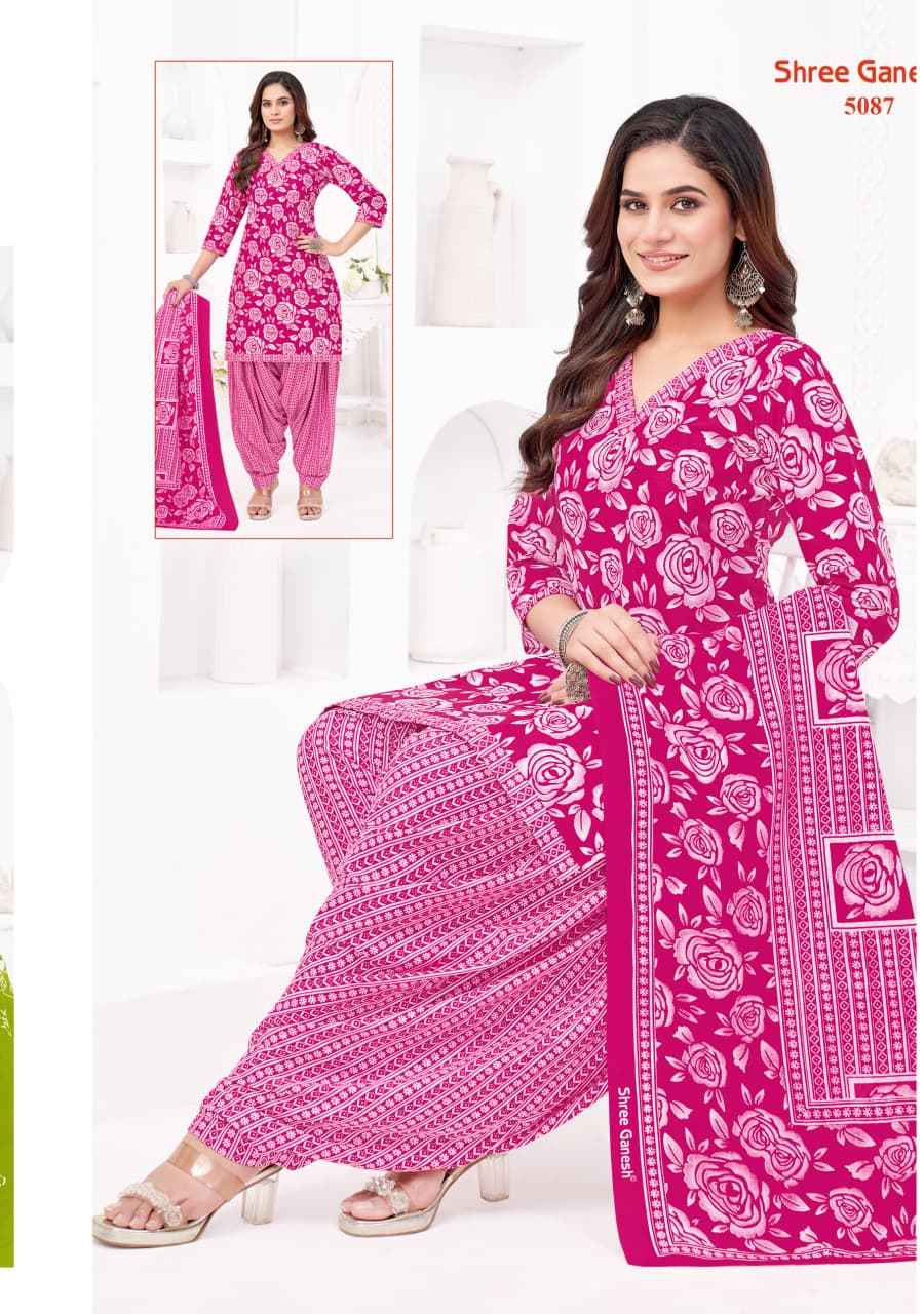 SHREE GANESH HANSIKA VOL-30 COTTON PRINTED DRESS MATERIAL AT WHOLESALE PRICE