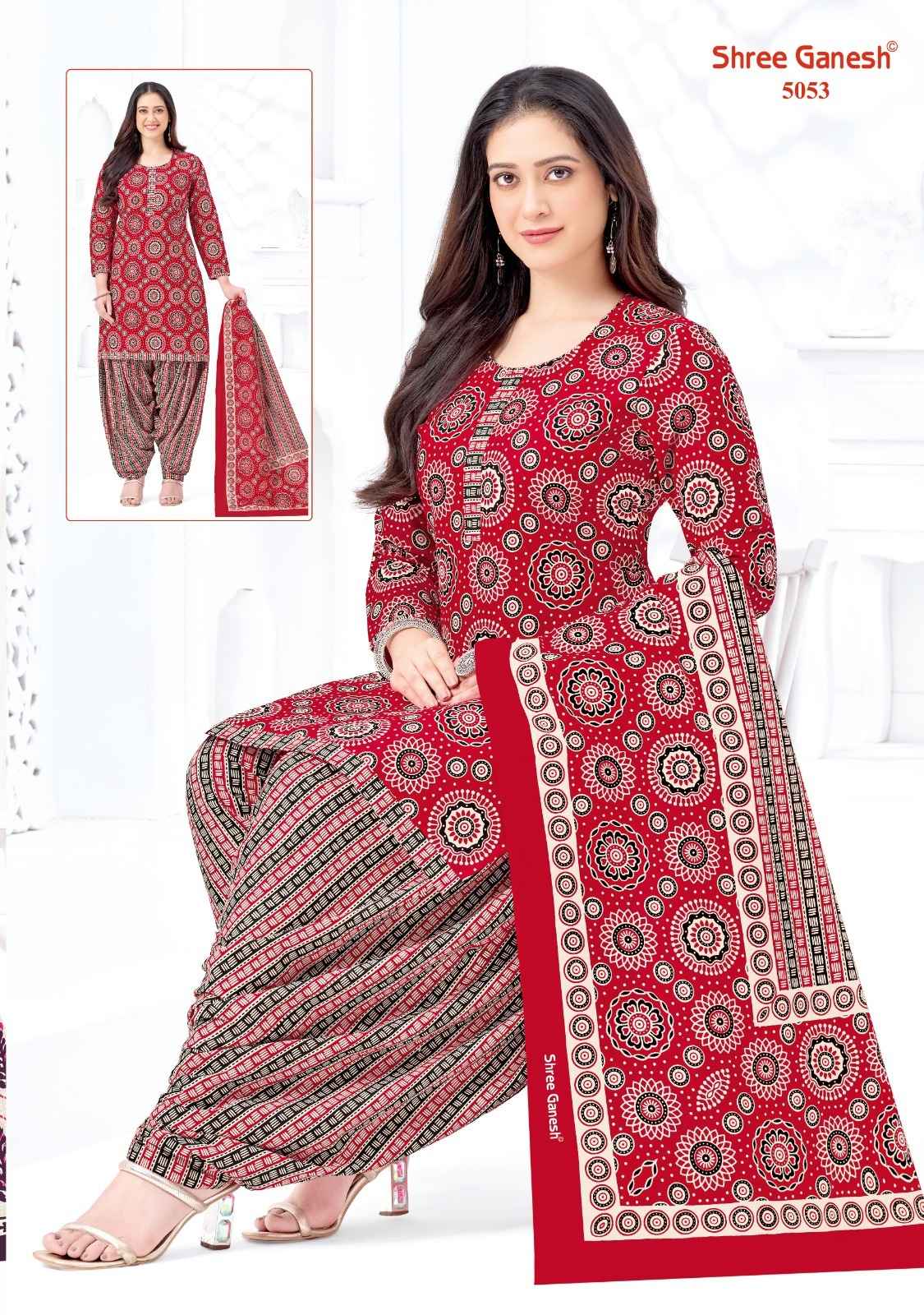 SHREE GANESH HANSIKA VOL-30 COTTON PRINTED DRESS MATERIAL AT WHOLESALE PRICE
