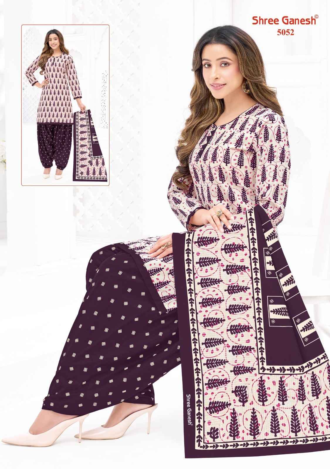 SHREE GANESH HANSIKA VOL-30 COTTON PRINTED DRESS MATERIAL AT WHOLESALE PRICE