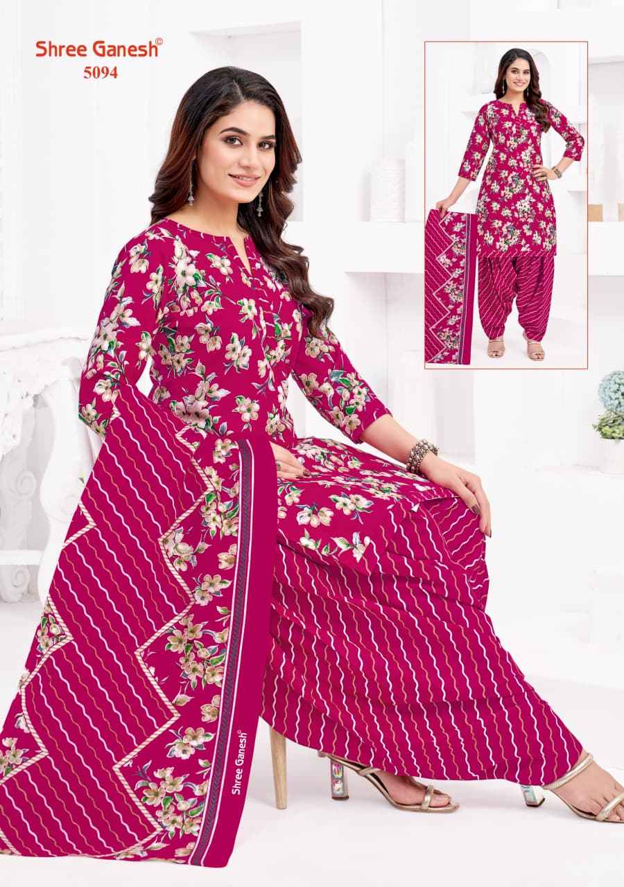 SHREE GANESH HANSIKA VOL-30 COTTON PRINTED DRESS MATERIAL AT WHOLESALE PRICE
