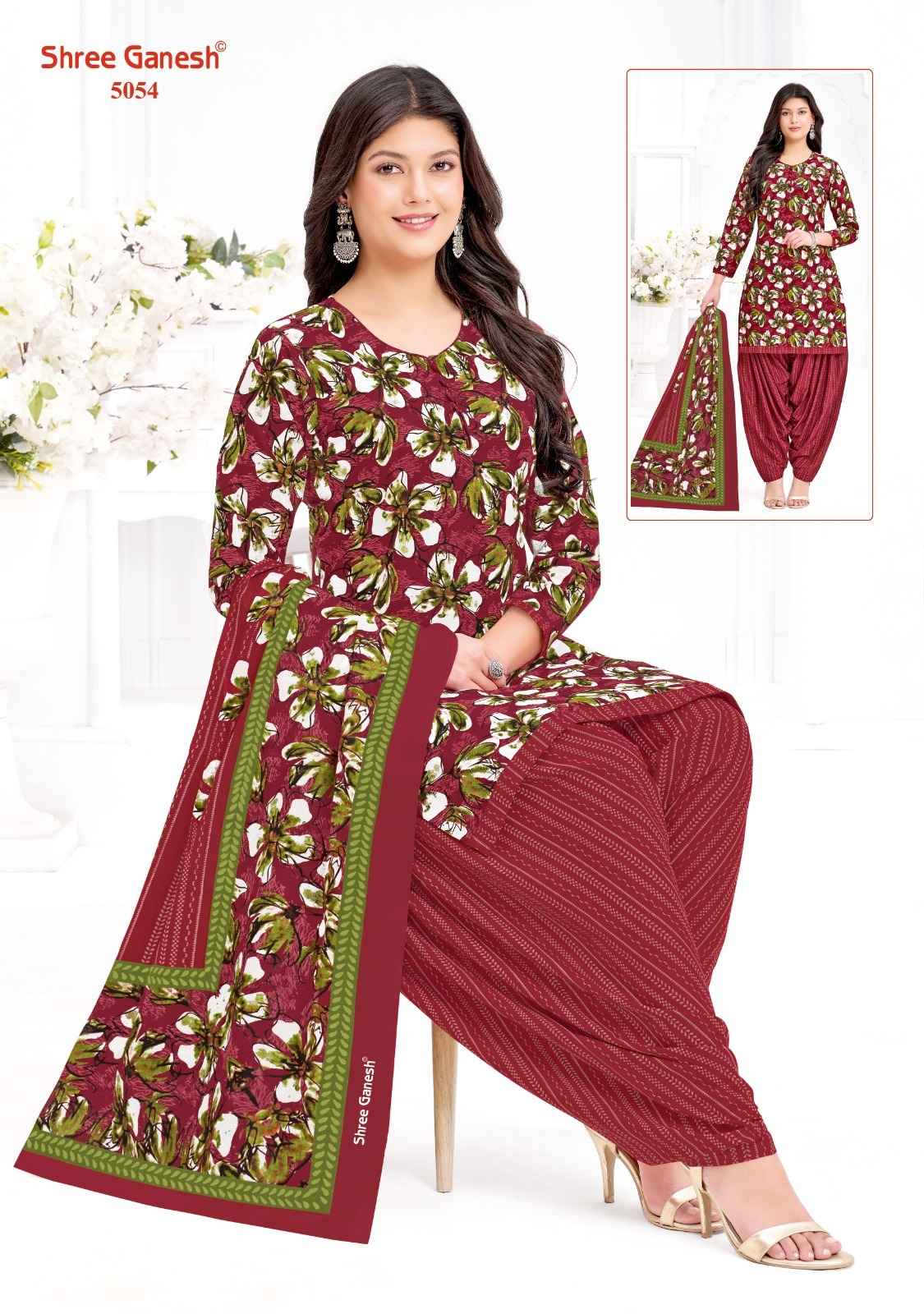 SHREE GANESH HANSIKA VOL-30 COTTON PRINTED DRESS MATERIAL AT WHOLESALE PRICE