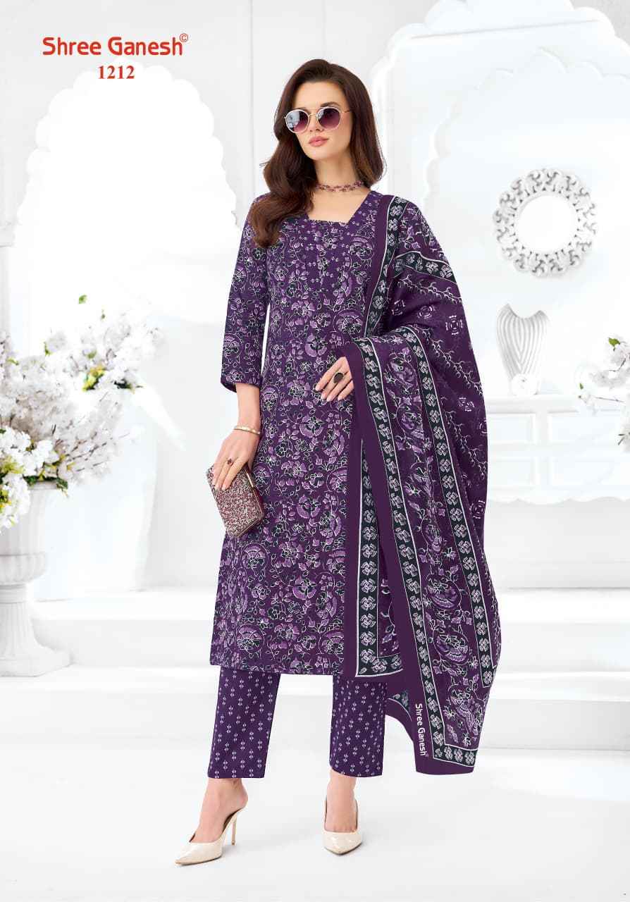 SHREE GANESH SAMAIYRA AJRAK VOL-1 COTTON PRINTED DRESS MATERIAL AT WHOLESALE PRICE