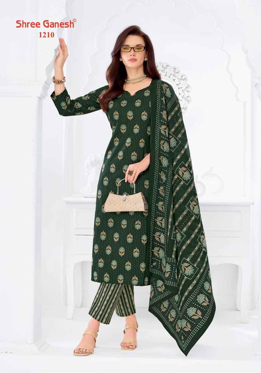 SHREE GANESH SAMAIYRA AJRAK VOL-1 COTTON PRINTED DRESS MATERIAL AT WHOLESALE PRICE