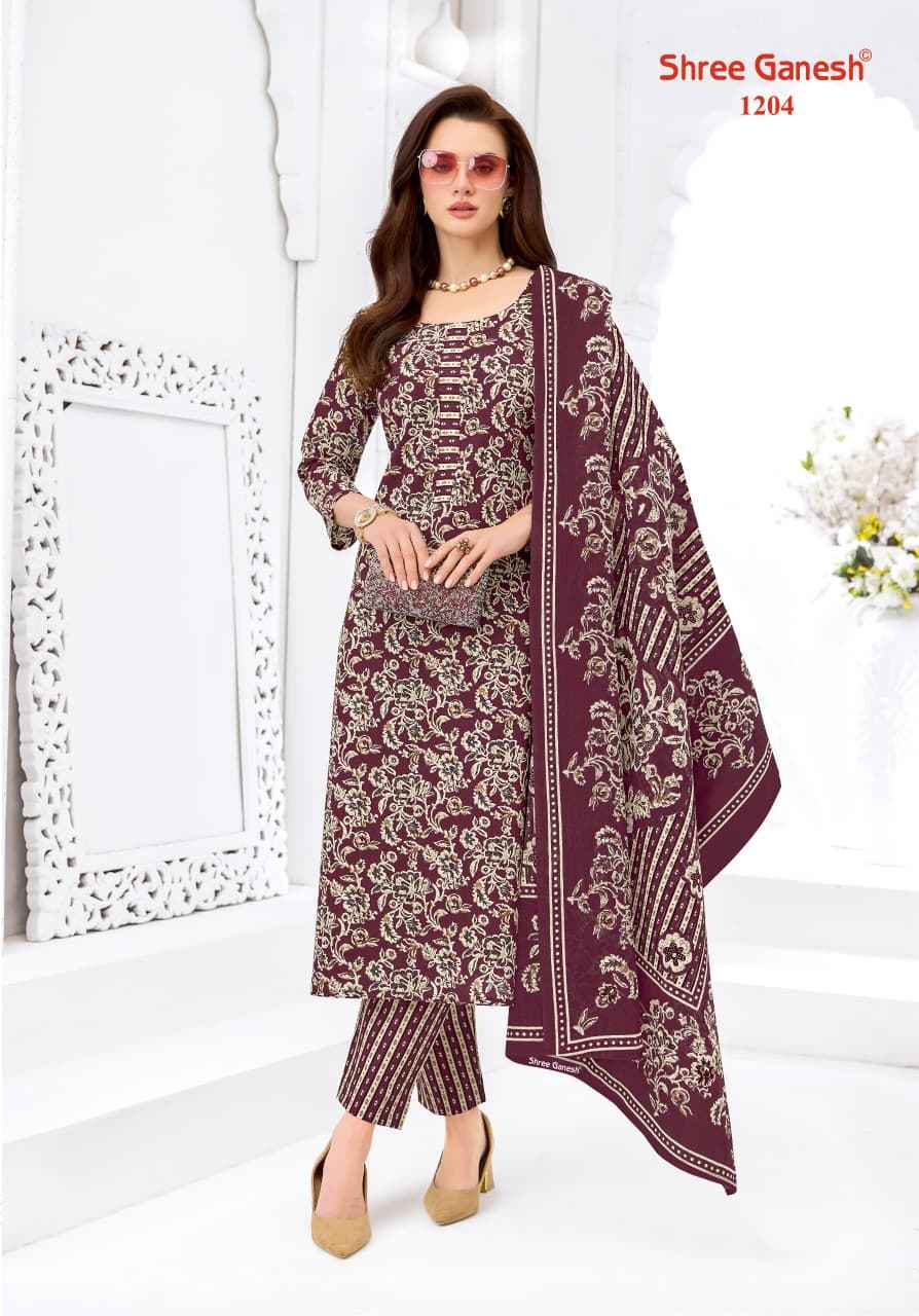 SHREE GANESH SAMAIYRA AJRAK VOL-1 COTTON PRINTED DRESS MATERIAL AT WHOLESALE PRICE