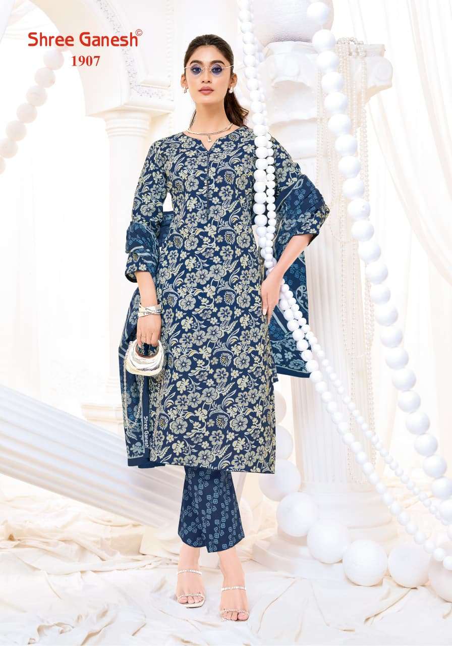 SHREE GANESH VAANI VOL-9 PURE COTTON PRINTED DRESS MATERIAL AT WHOLESALE PRICE