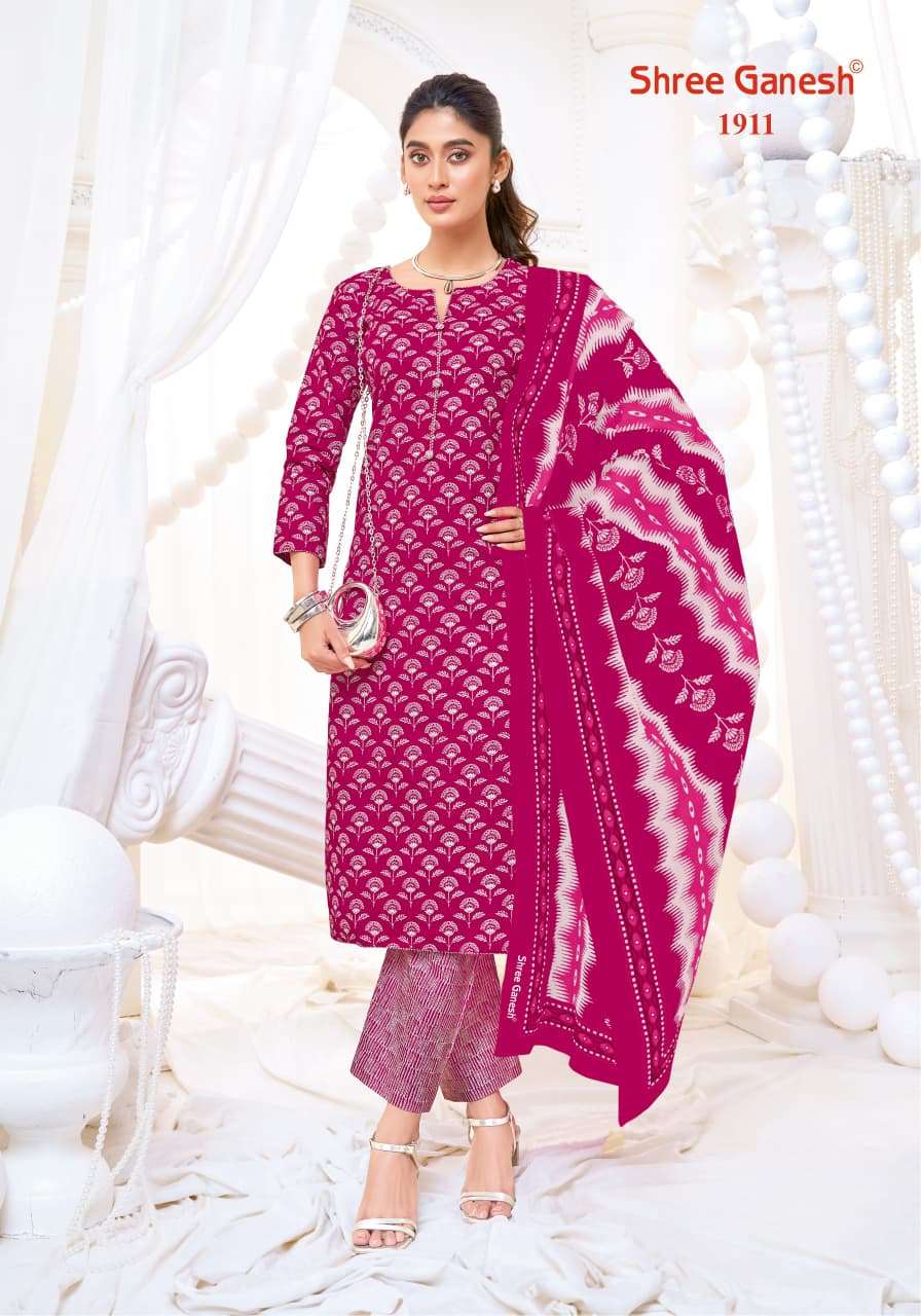 SHREE GANESH VAANI VOL-9 PURE COTTON PRINTED DRESS MATERIAL AT WHOLESALE PRICE