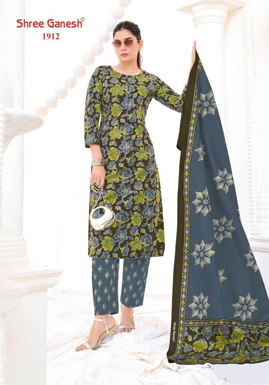 SHREE GANESH VAANI VOL-9 PURE COTTON PRINTED DRESS MATERIAL AT WHOLESALE PRICE