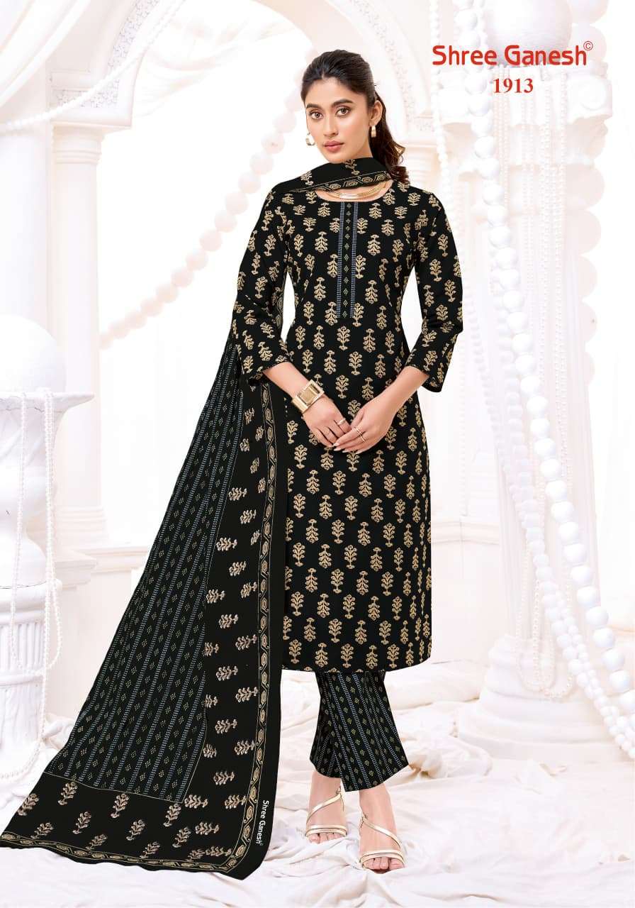 SHREE GANESH VAANI VOL-9 PURE COTTON PRINTED DRESS MATERIAL AT WHOLESALE PRICE