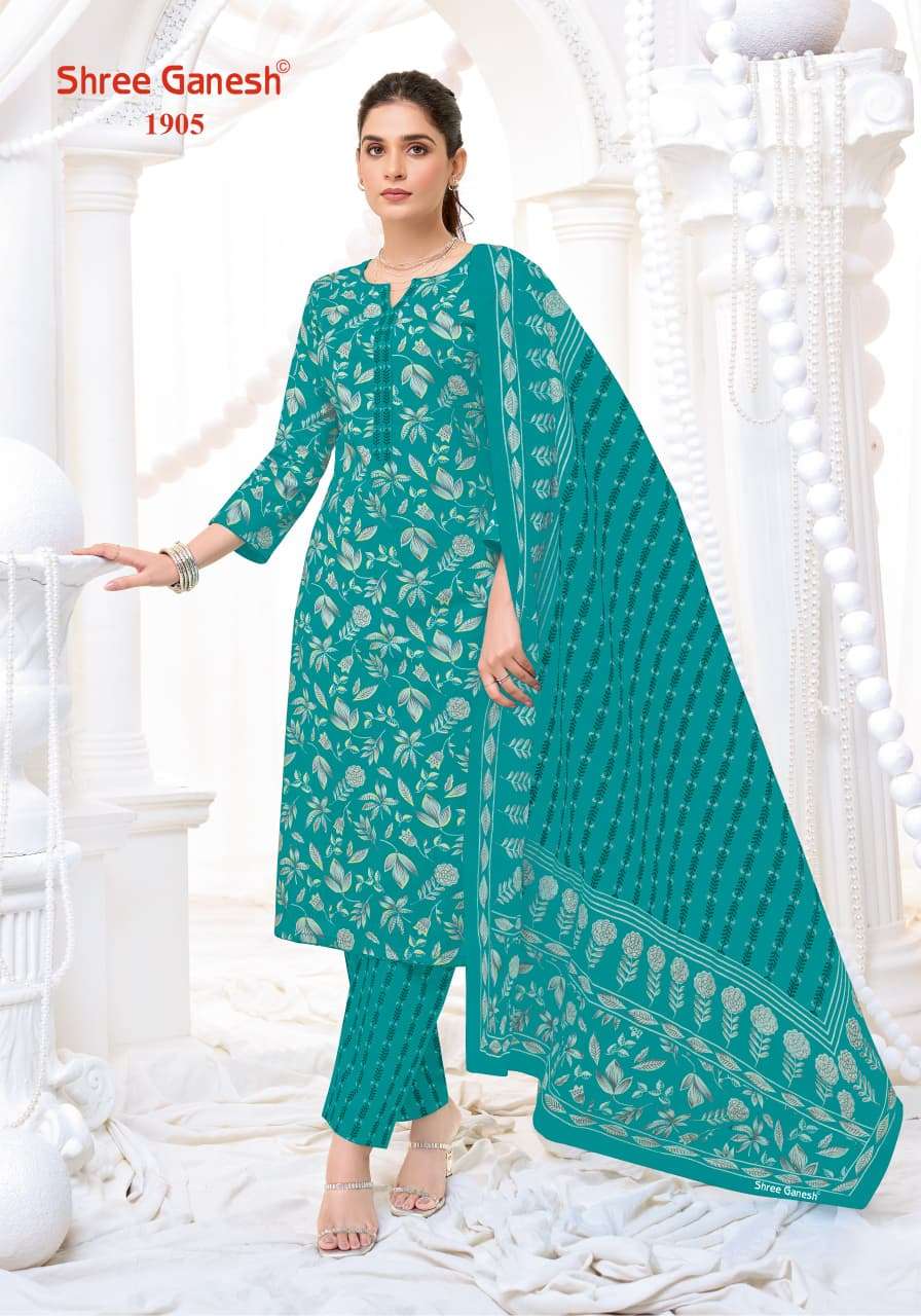 SHREE GANESH VAANI VOL-9 PURE COTTON PRINTED DRESS MATERIAL AT WHOLESALE PRICE