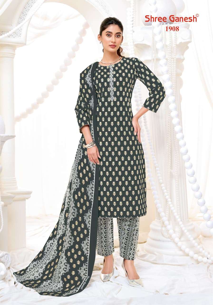 SHREE GANESH VAANI VOL-9 PURE COTTON PRINTED DRESS MATERIAL AT WHOLESALE PRICE