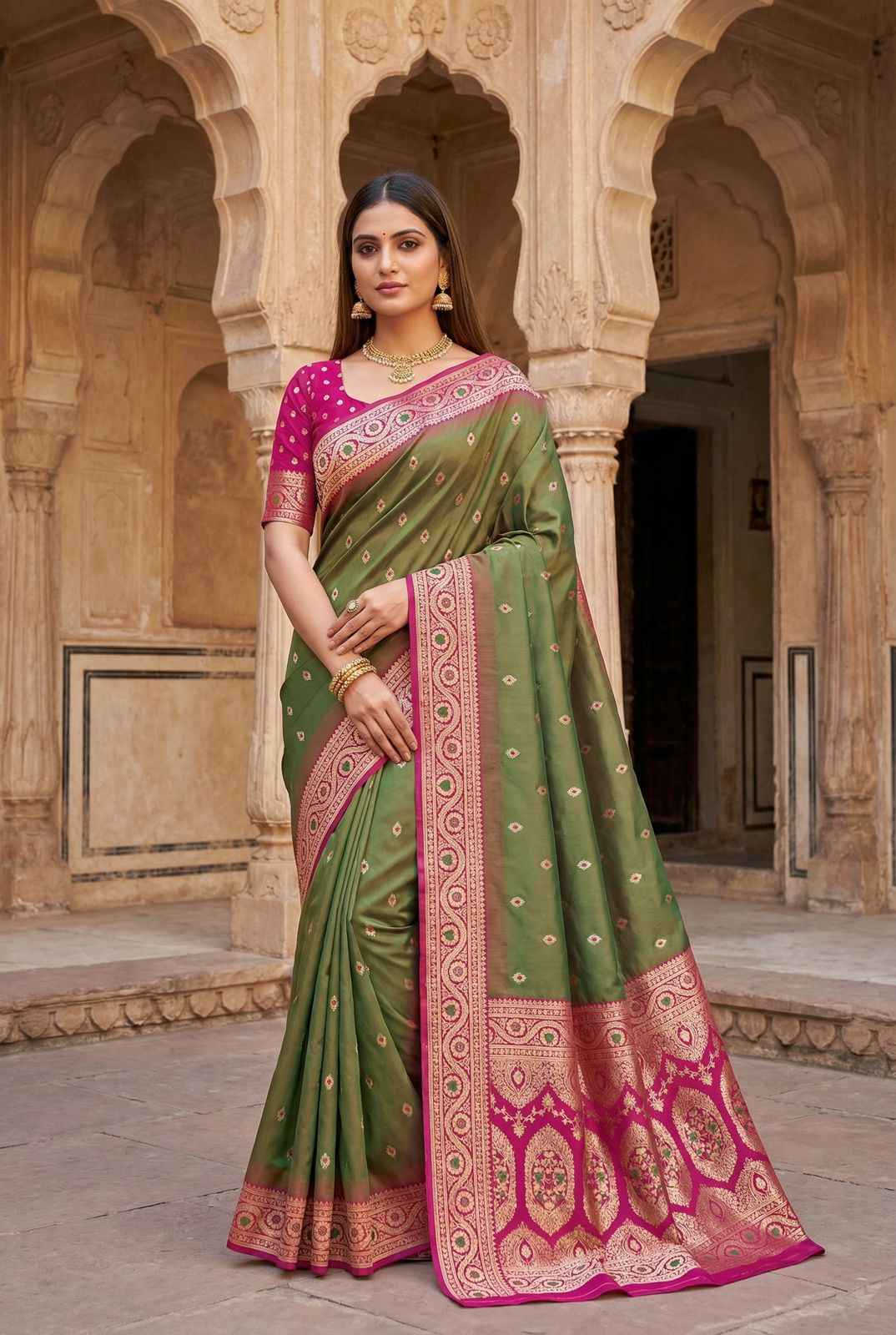 SOFT BANARASI SILK SAREE