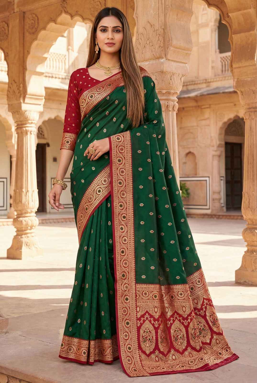 SOFT BANARASI SILK SAREE