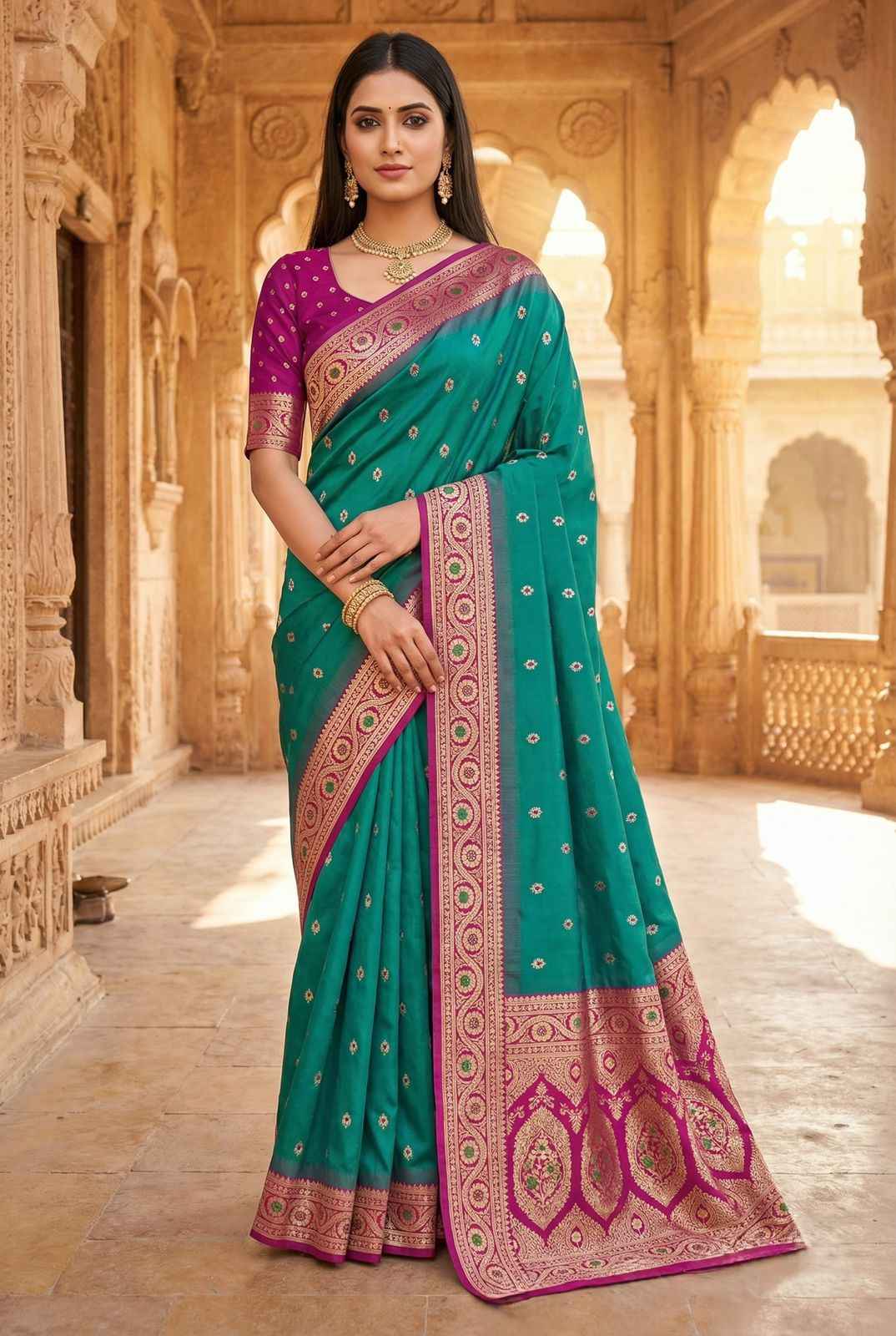SOFT BANARASI SILK SAREE