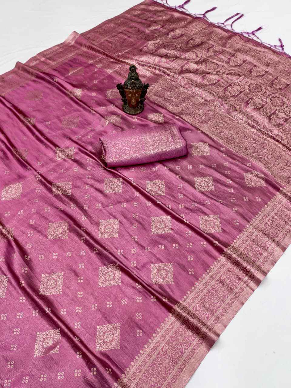 SOFT BANARASI TISSUE SILK SAREE