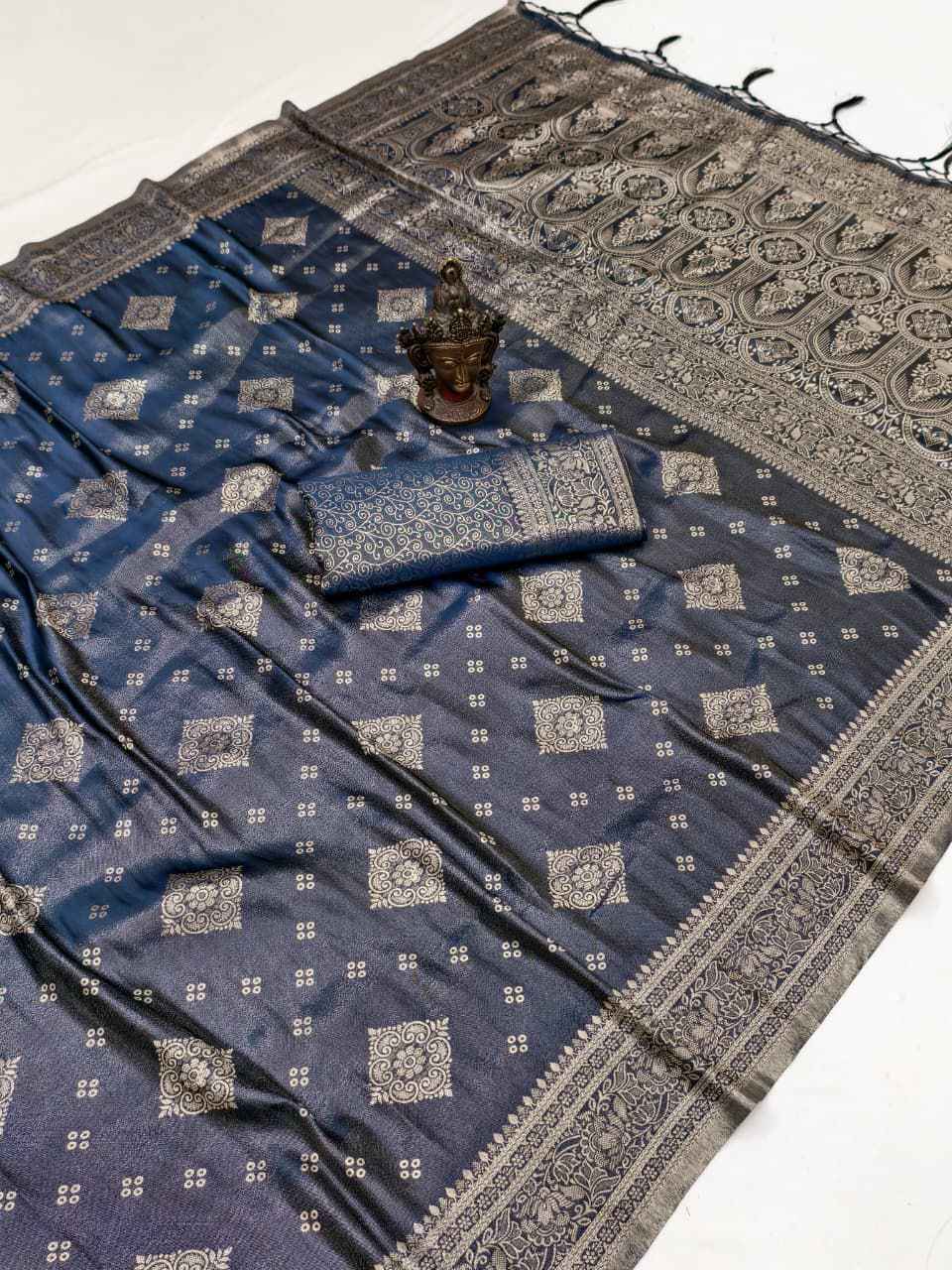 SOFT BANARASI TISSUE SILK SAREE