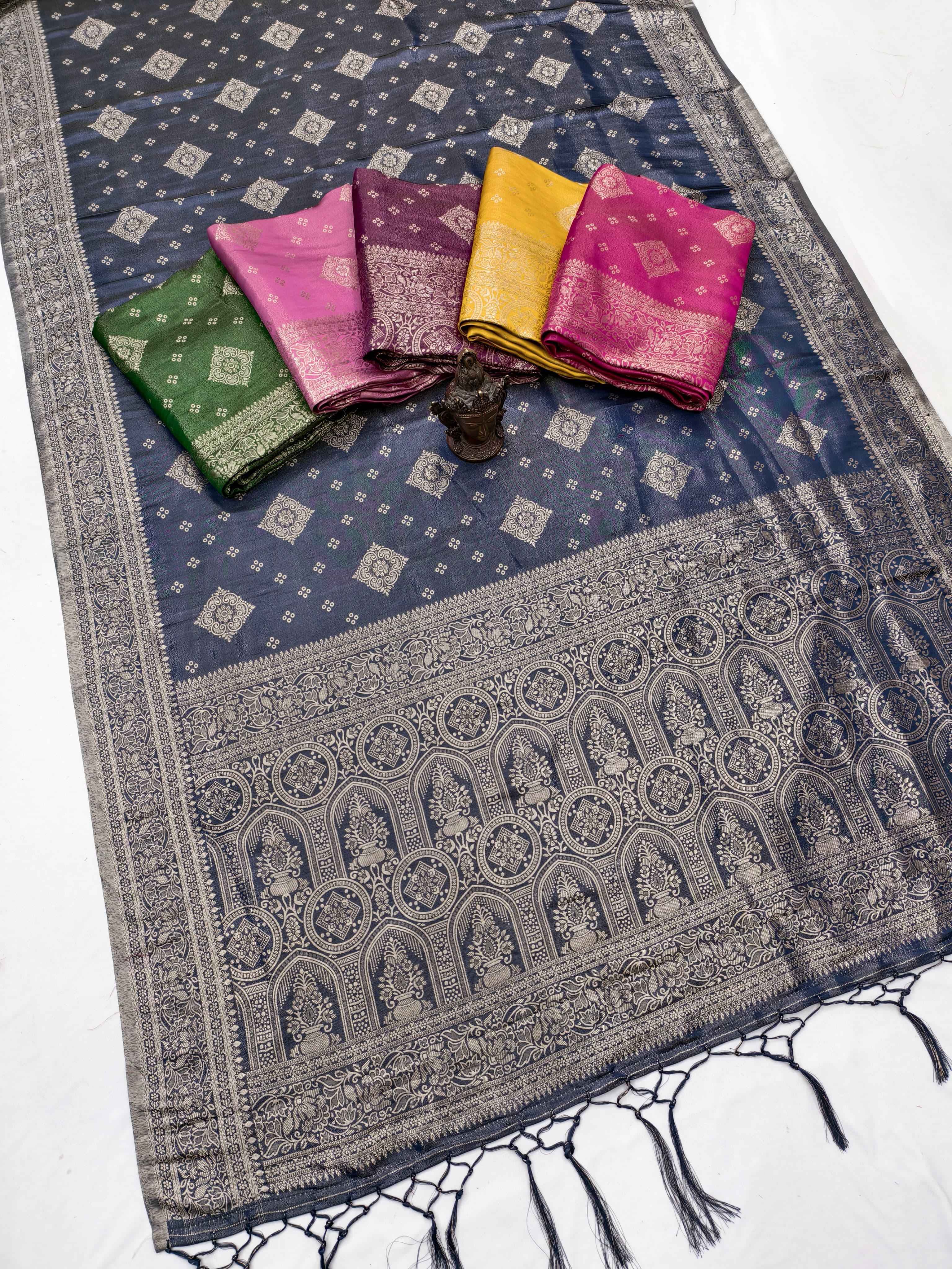 SOFT BANARASI TISSUE SILK SAREE