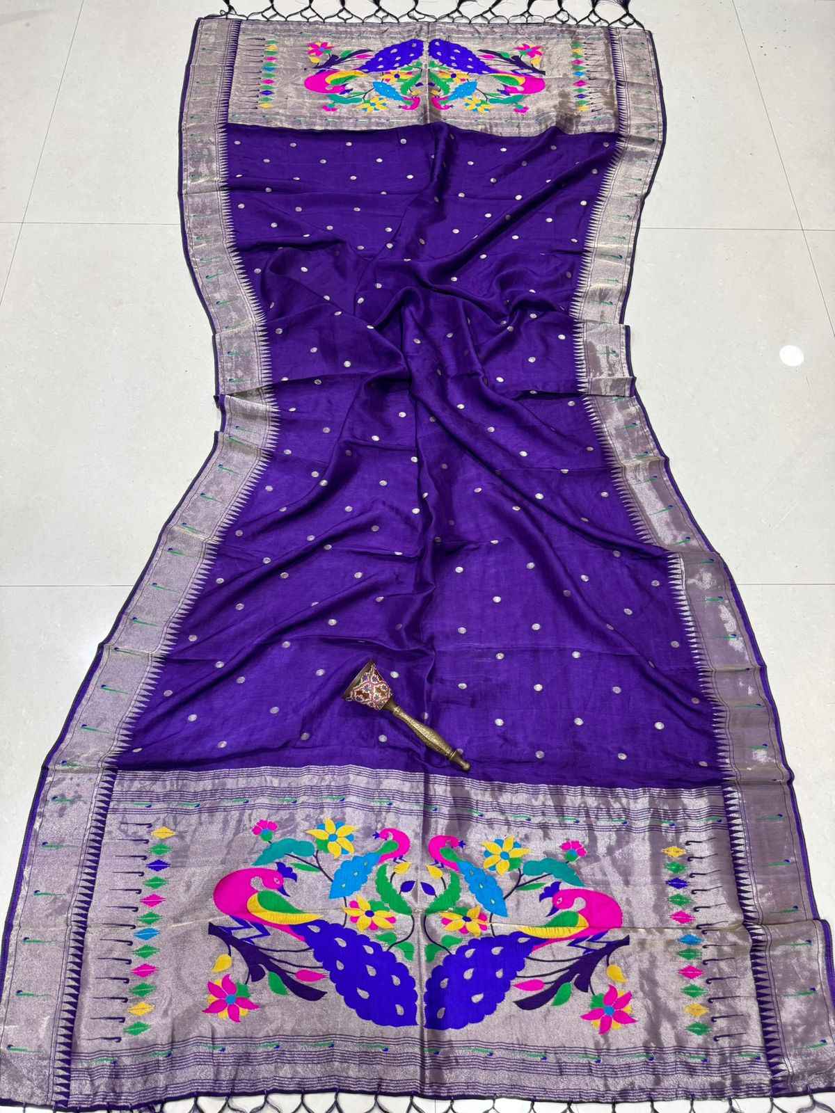 SOFT VISCOSE JARI SILK DUPATTA