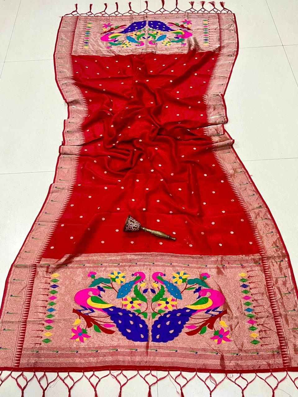 SOFT VISCOSE JARI SILK DUPATTA
