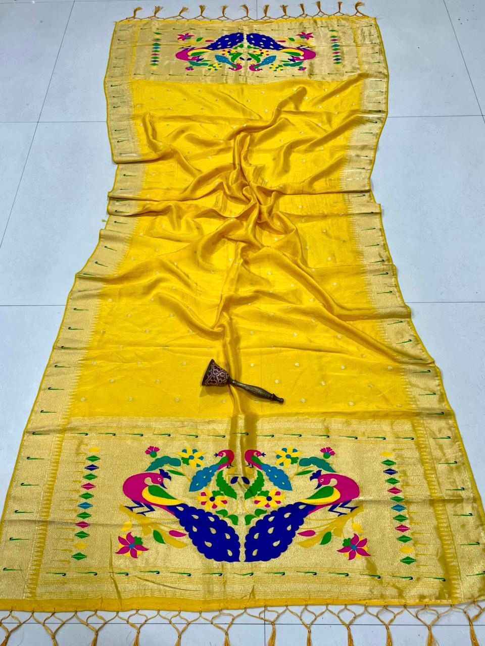 SOFT VISCOSE JARI SILK DUPATTA