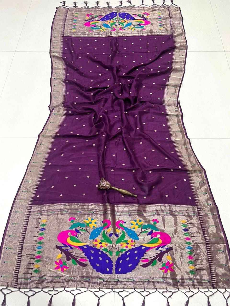 SOFT VISCOSE JARI SILK DUPATTA