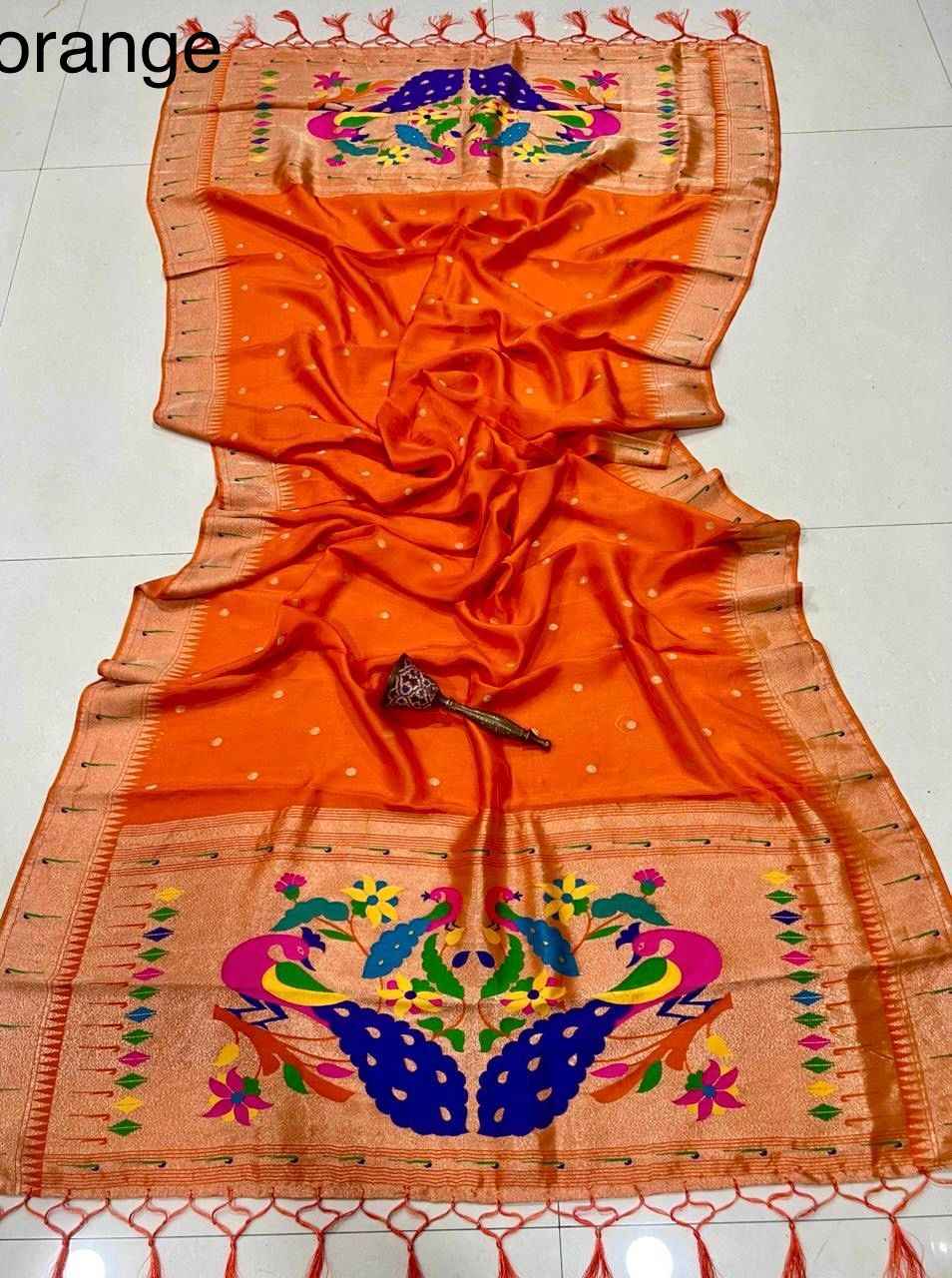 SOFT VISCOSE JARI SILK DUPATTA