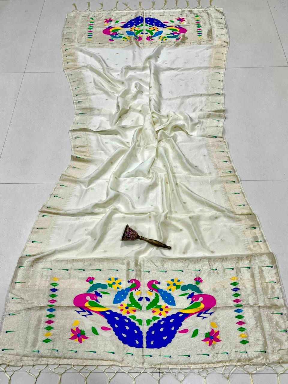 SOFT VISCOSE JARI SILK DUPATTA